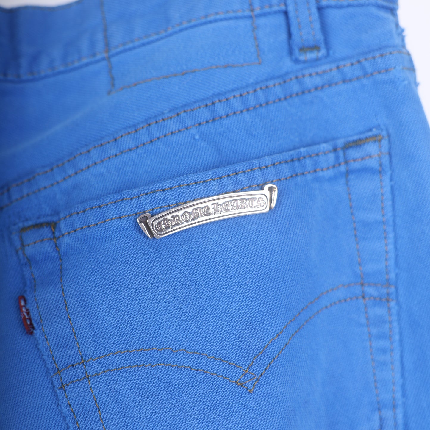 BLUE ON BLUE CROSS PATCH LEVI'S DENIM