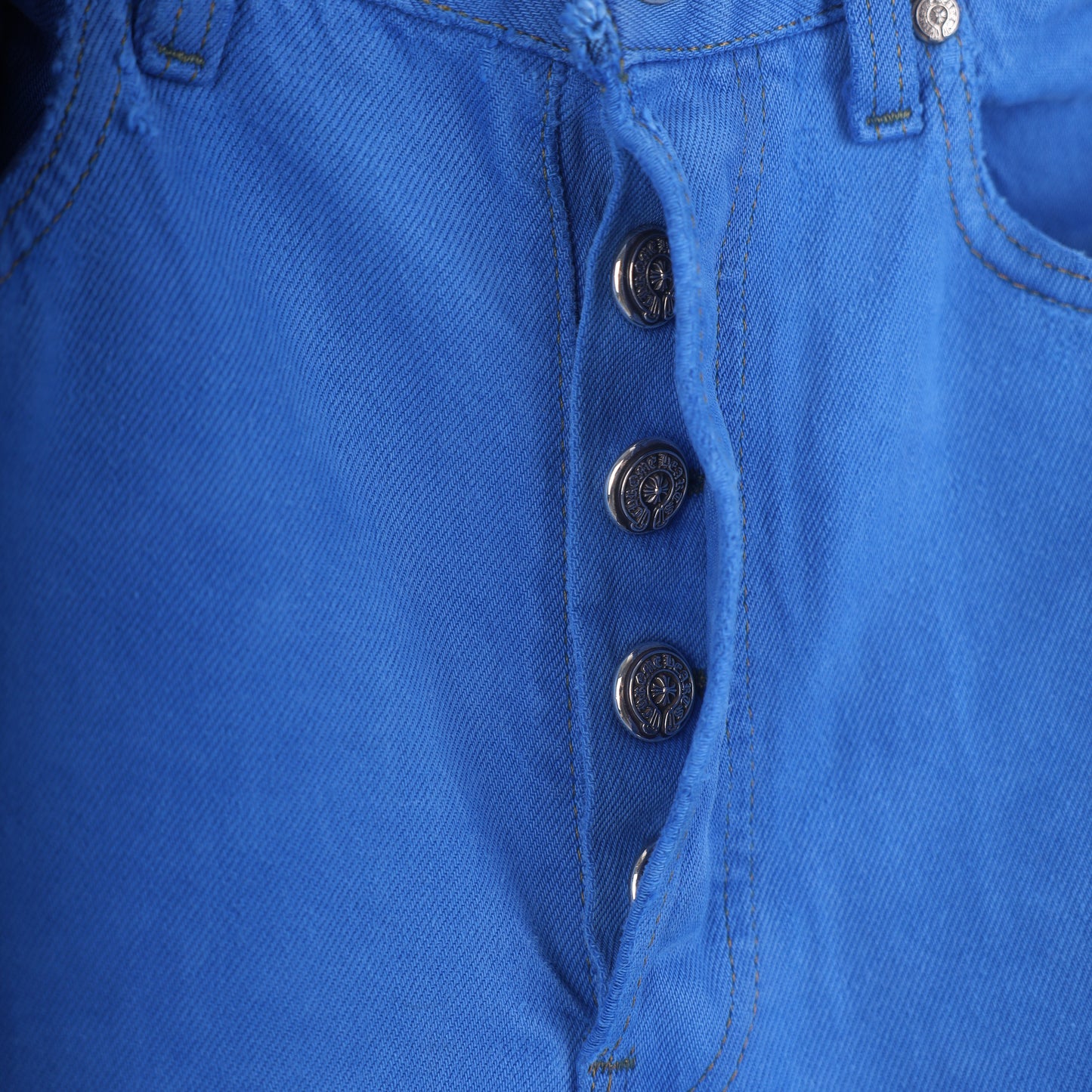BLUE ON BLUE CROSS PATCH LEVI'S DENIM