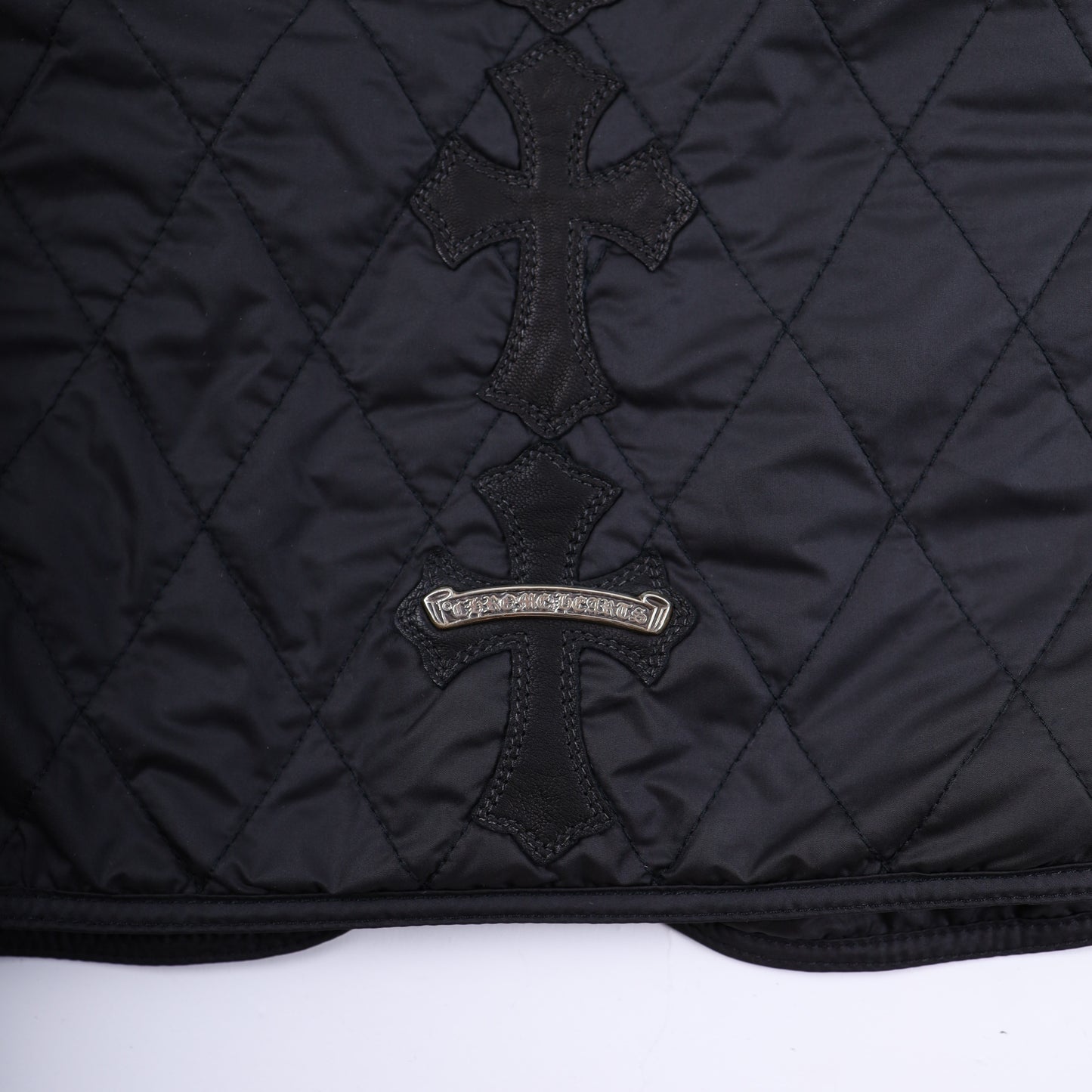 CHROME HEARTS PAPA CROSS PATCH VEST