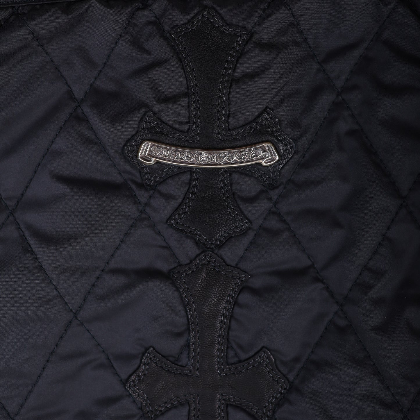 CHROME HEARTS PAPA CROSS PATCH VEST