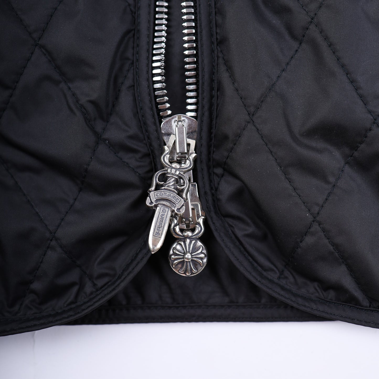 CHROME HEARTS PAPA CROSS PATCH VEST