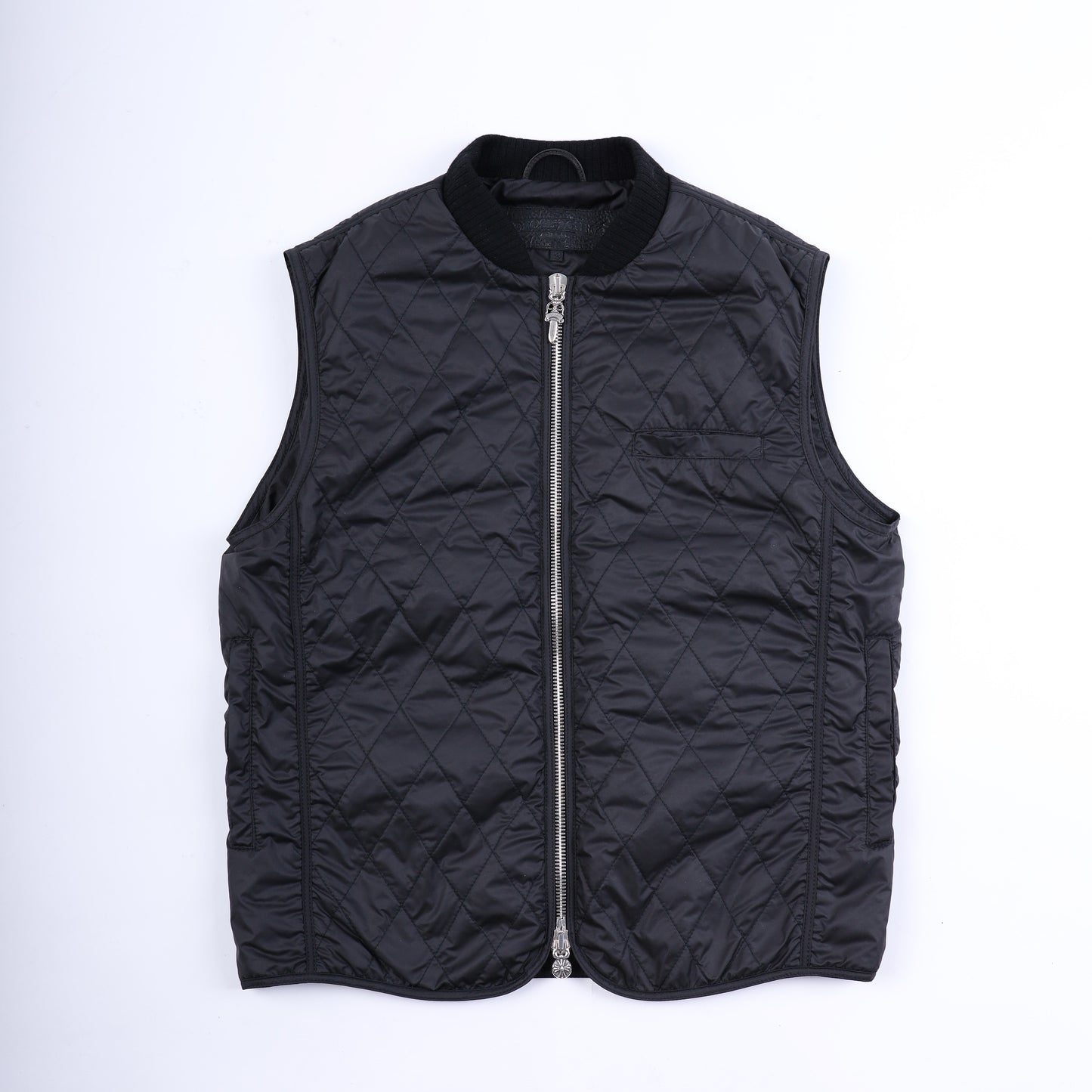 CHROME HEARTS PAPA CROSS PATCH VEST