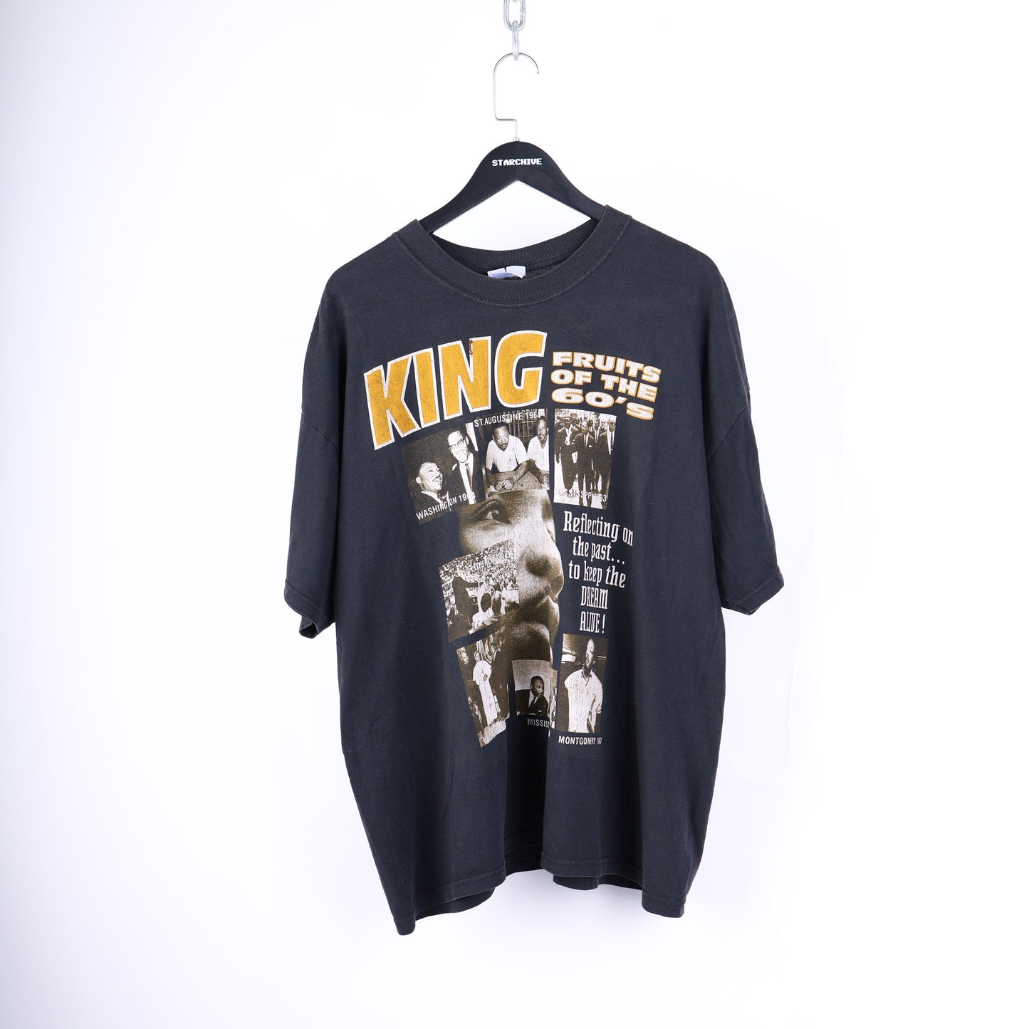 VINTAGE MARTIN LUTHER KING FRUITS OF THE 60'S VINTAGE T-SHIRT