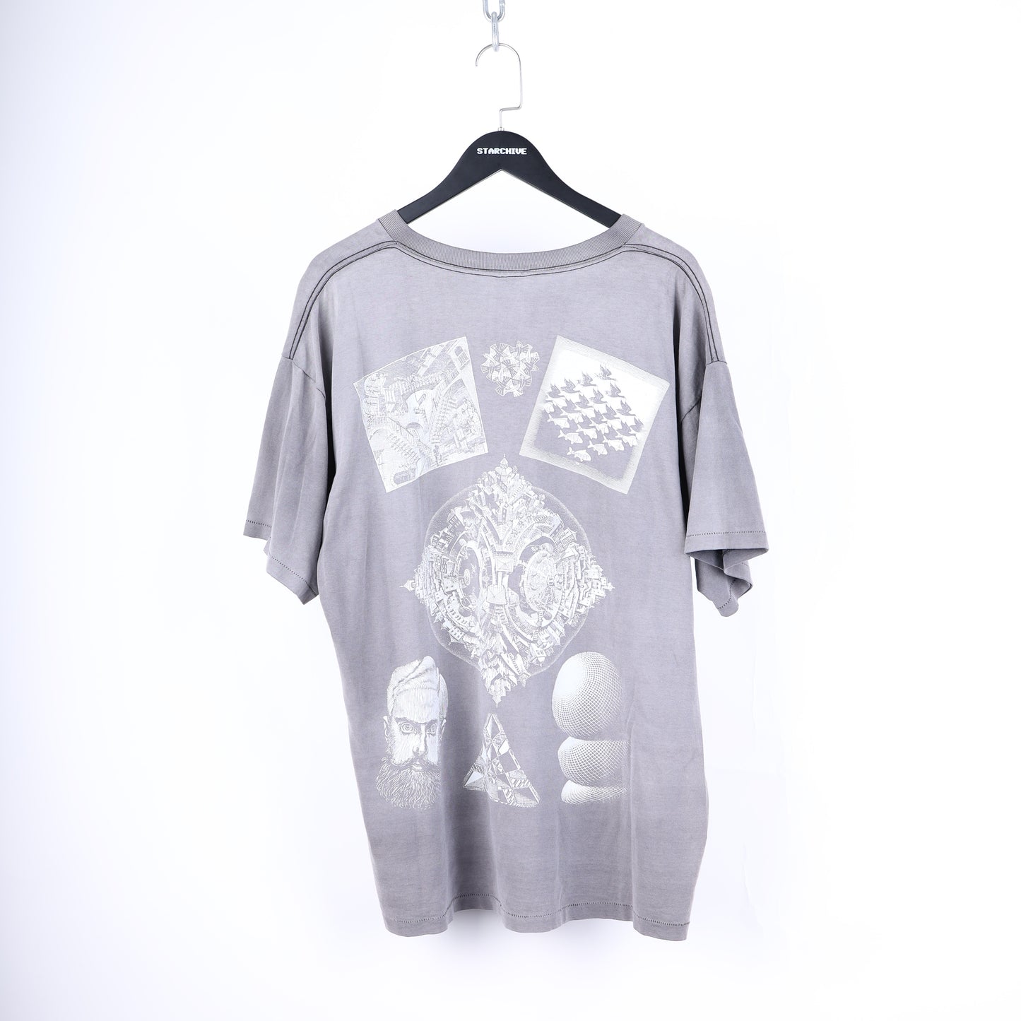 MC ESCHER FADED VINTAGE T-SHIRT