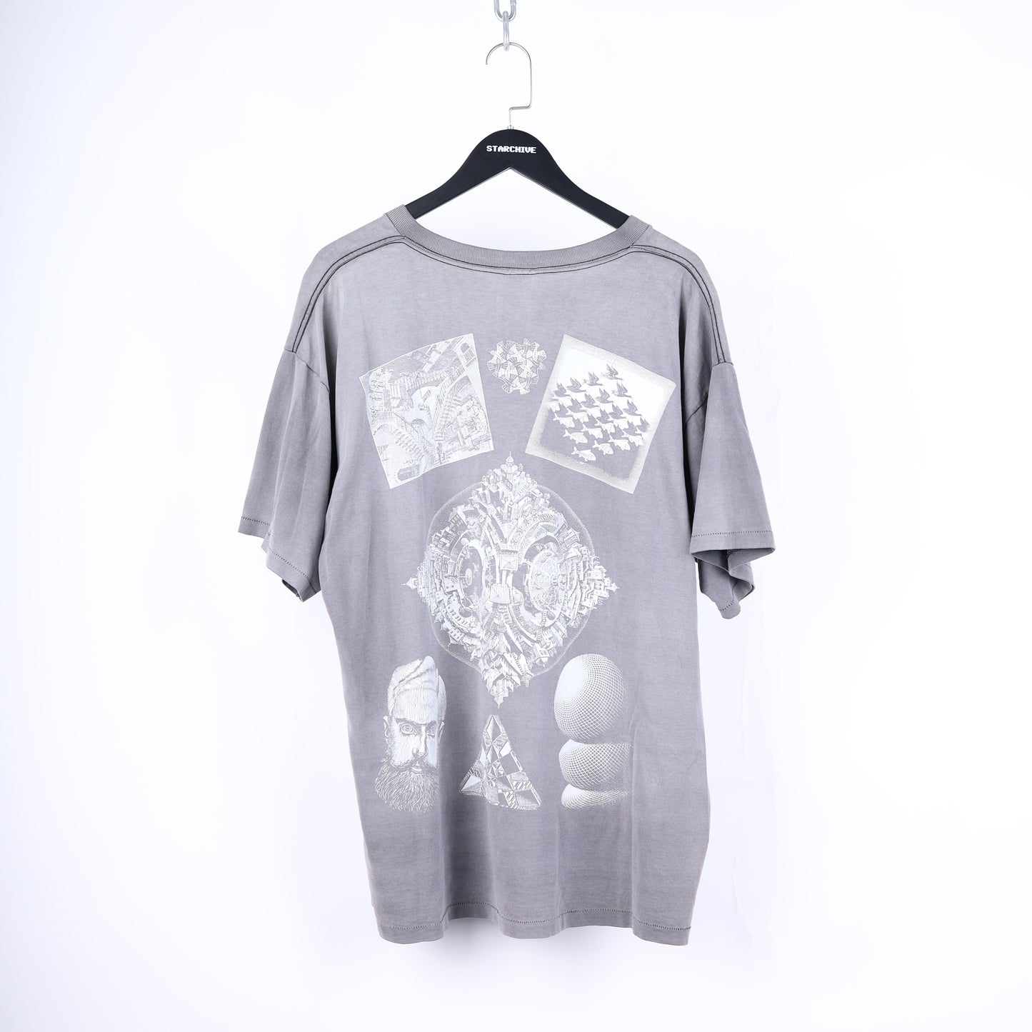 MC ESCHER FADED VINTAGE T-SHIRT
