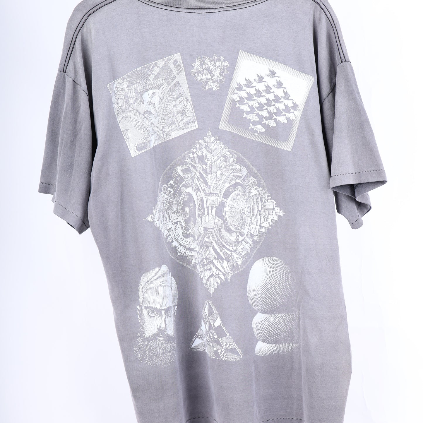 MC ESCHER FADED VINTAGE T-SHIRT