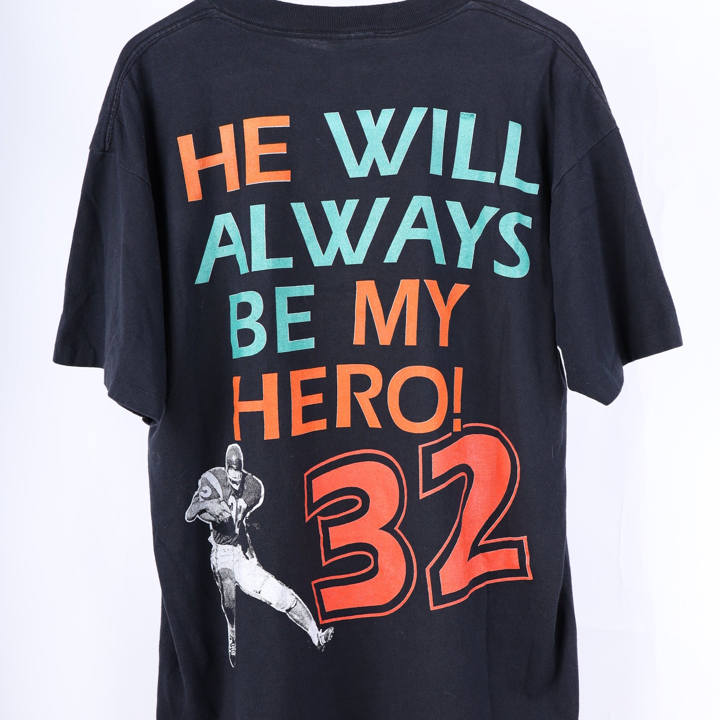 FREE OJ SIMPSON HE WILL ALWAYS BE MY HERO VINTAGE T-SHIRT