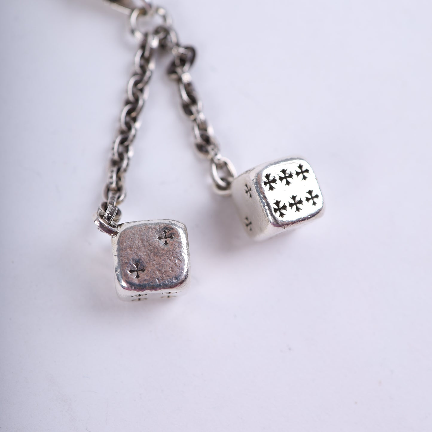 LOBSTER CLASP DICE KEYCHAIN