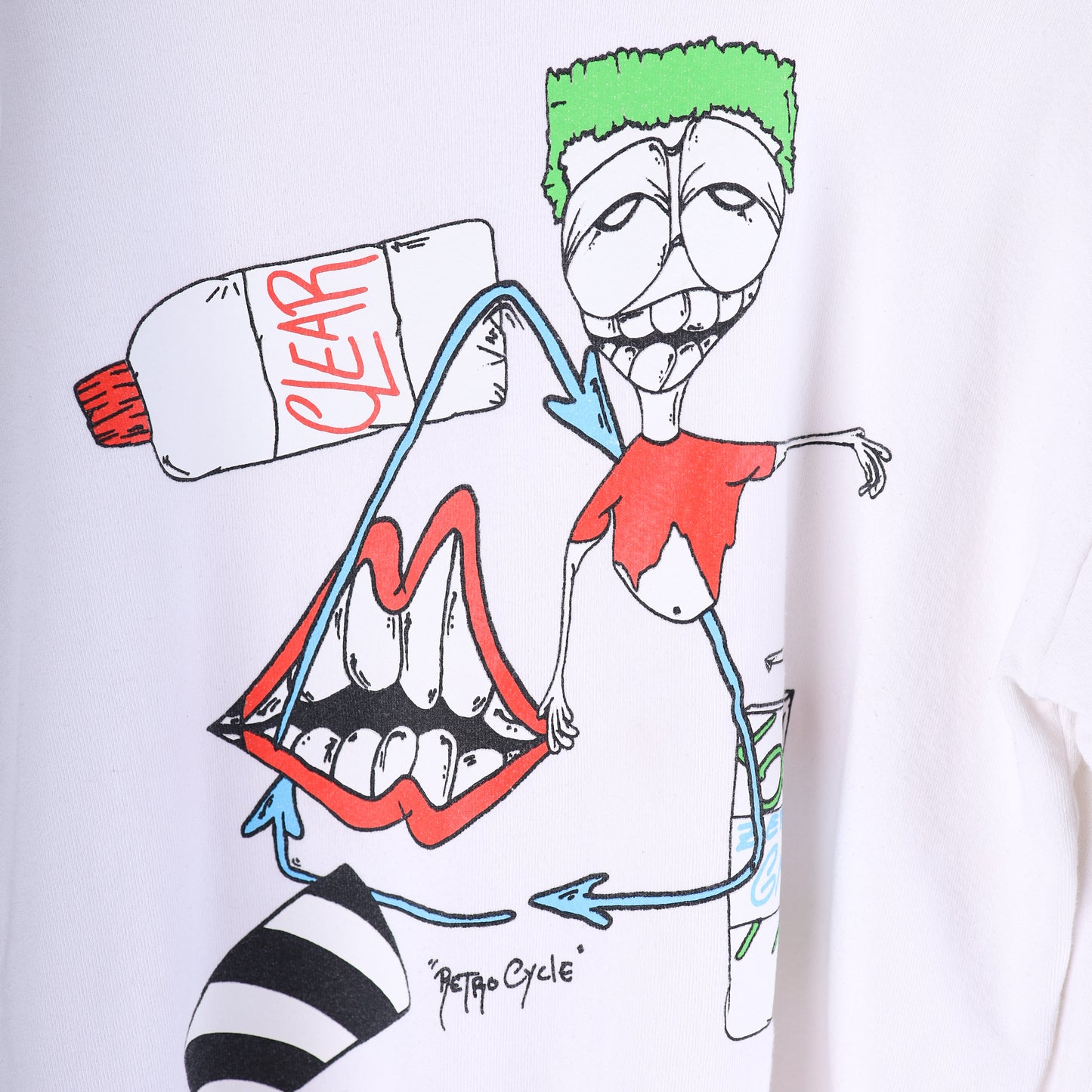CH WHITE MATTY BOY CREWNECK CLEAR