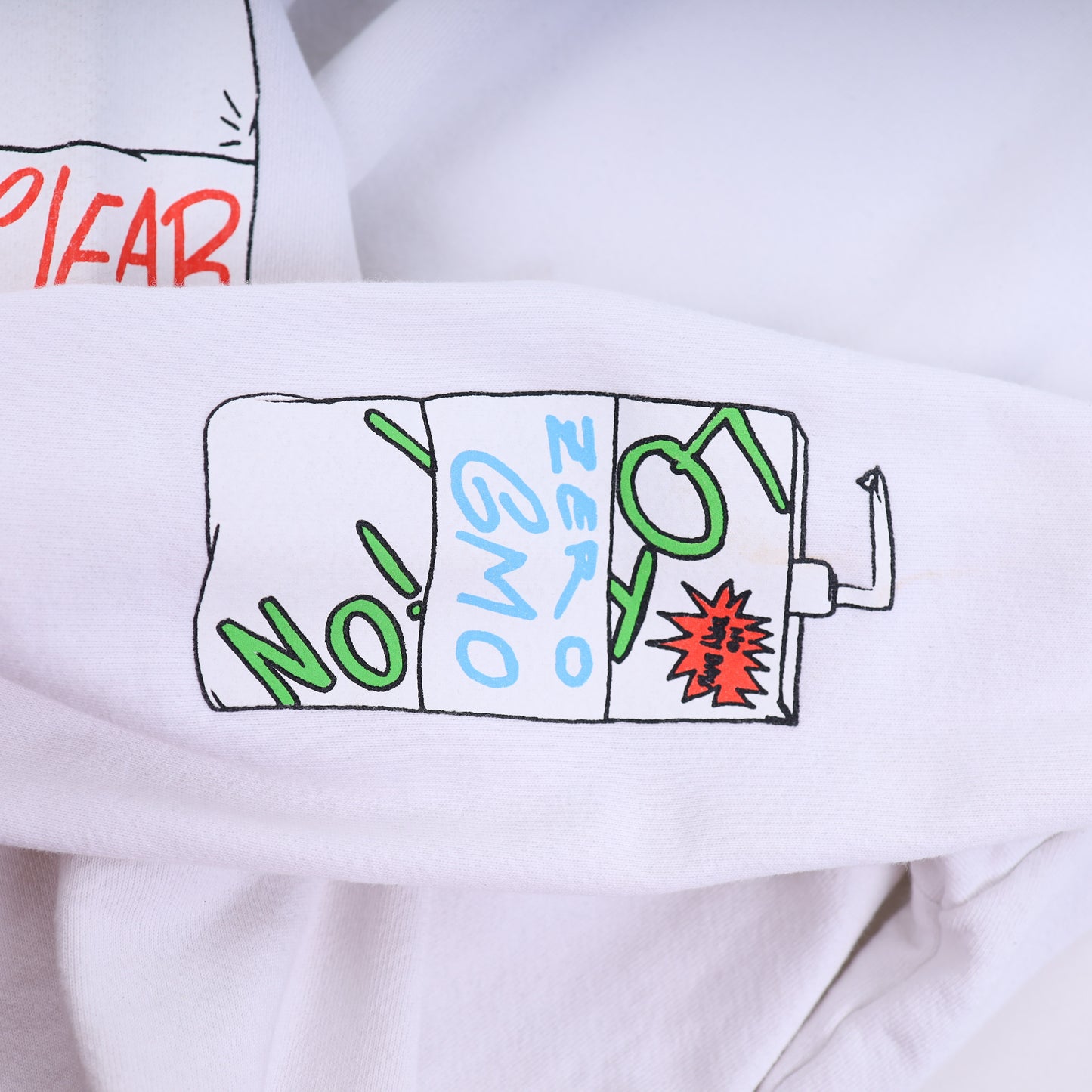 CH WHITE MATTY BOY CREWNECK CLEAR
