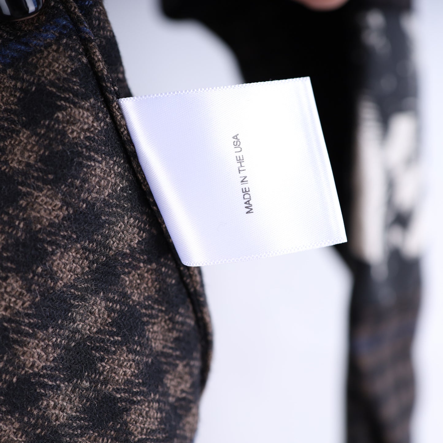 ERD AW 23 BROWN ASSEMBLAGE FLANNEL