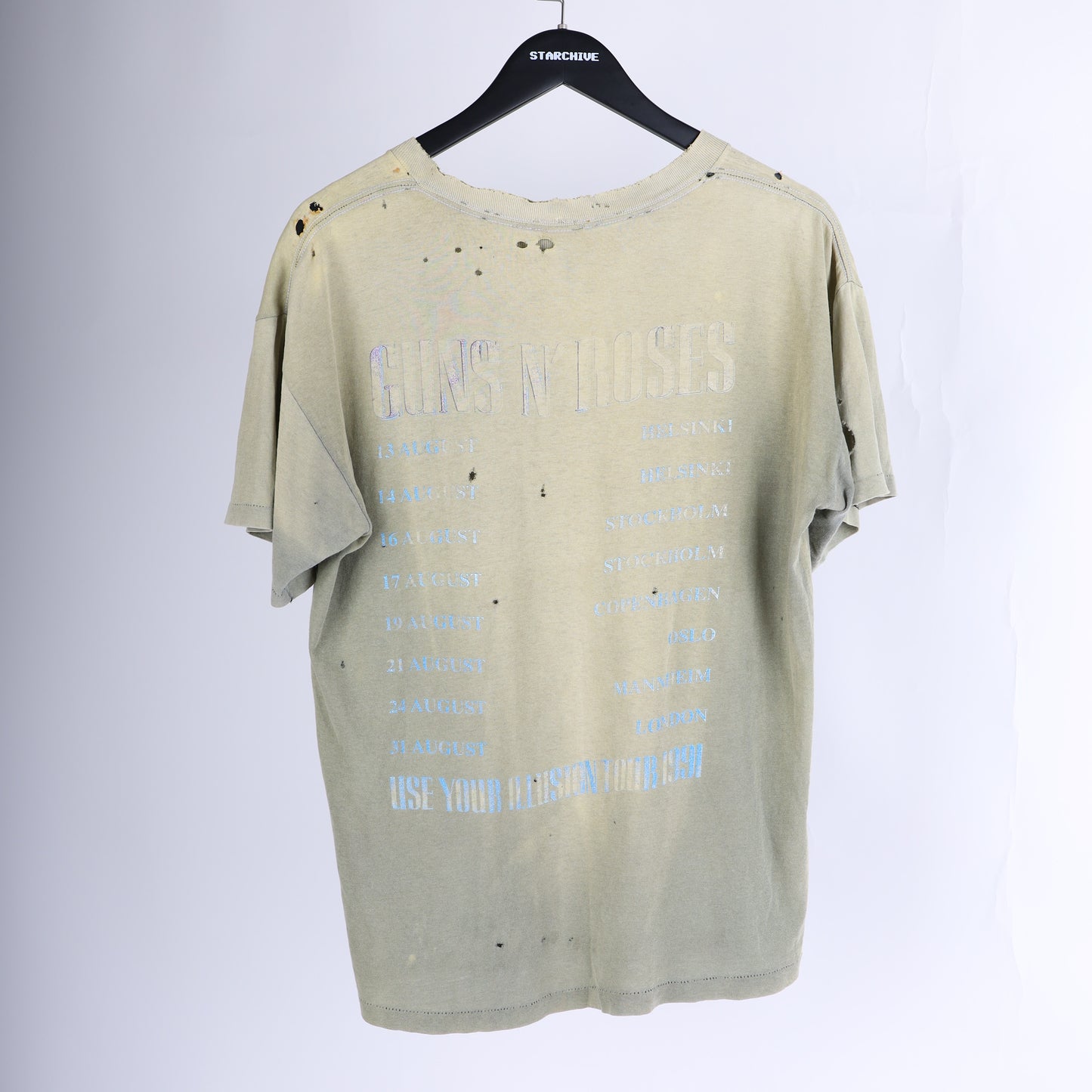 VINTAGE SMOKED GUNS N ROSES T-SHIRT