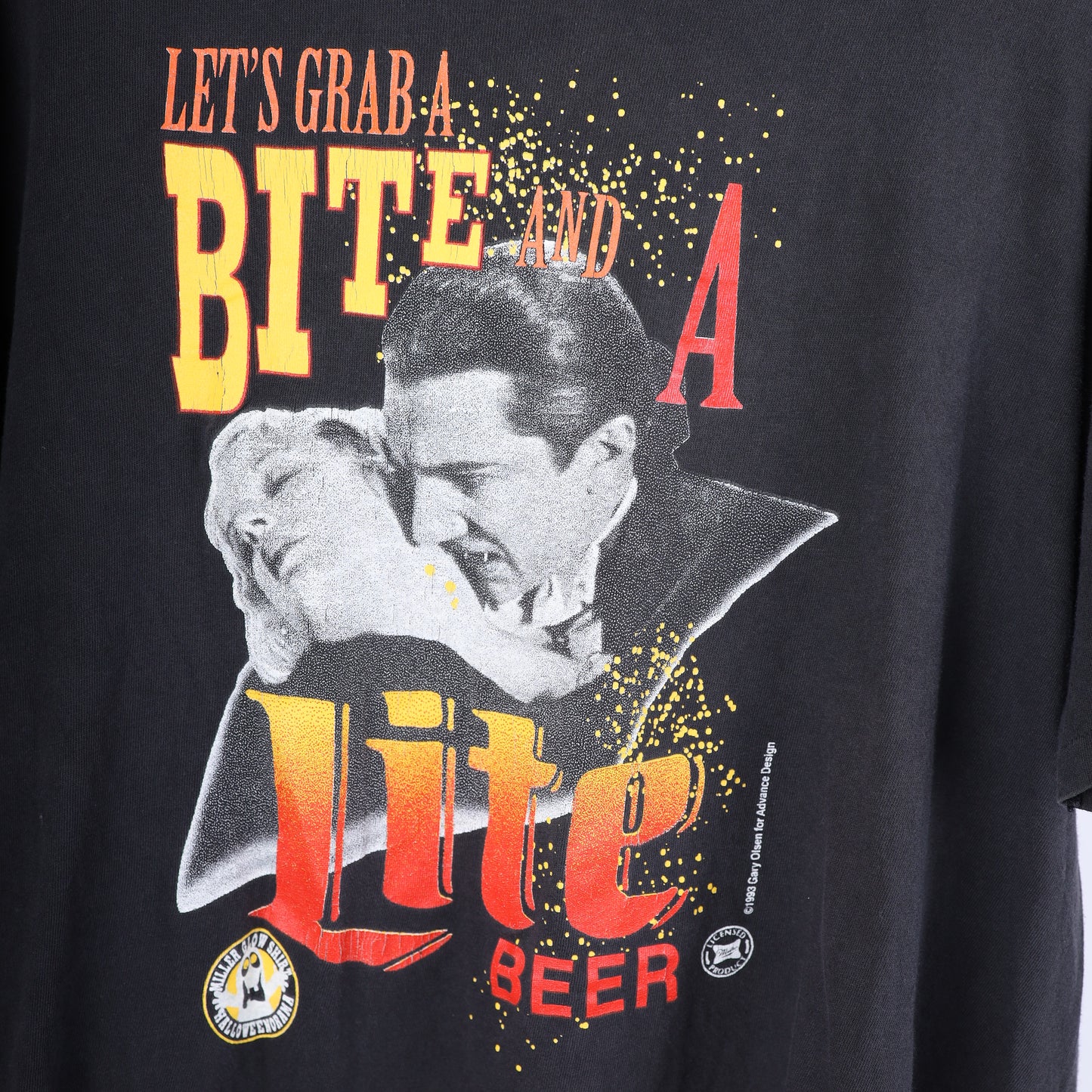 MILLER LITE BITE AND A LITE VAMPIRE TEE