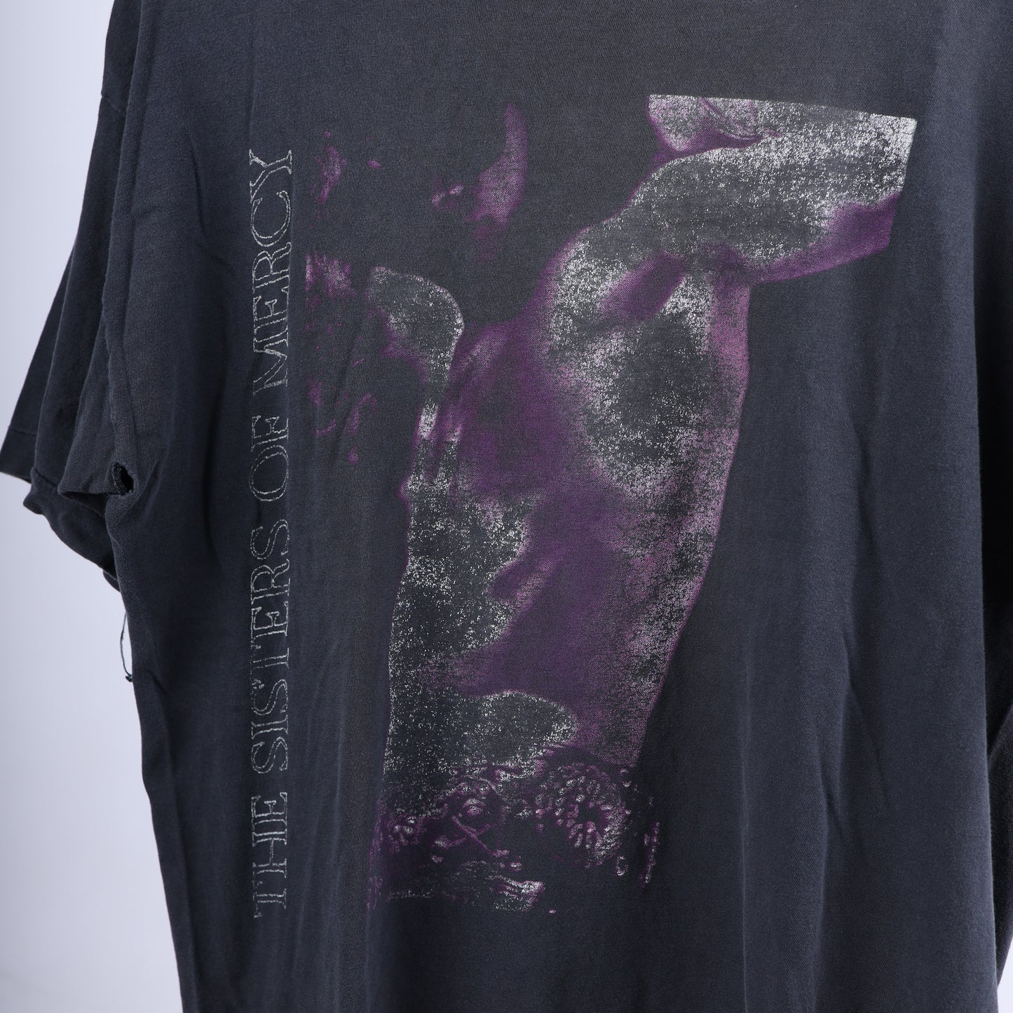 VINTAGE FADED PURPLE SISTERS OF MERCY T-SHIRT