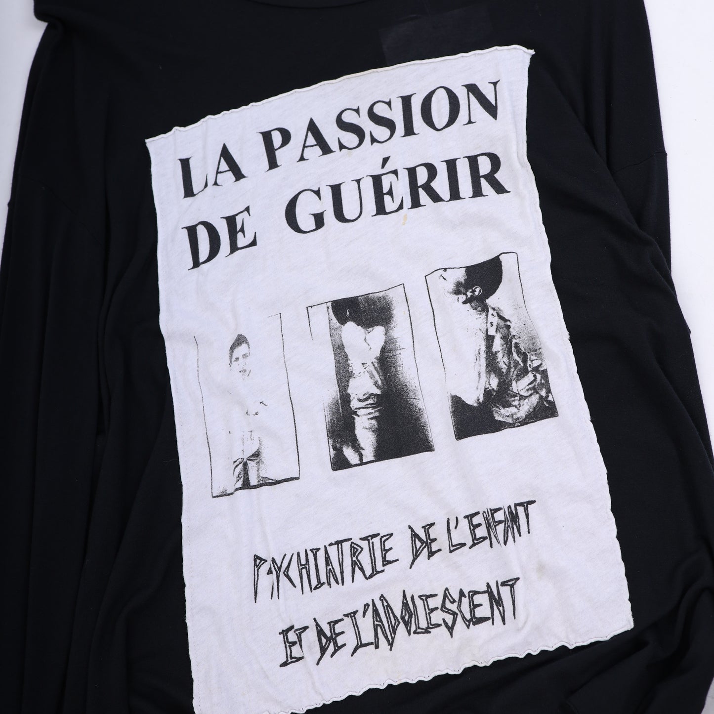 ERD ENFANTS 'LE PASSION DE GUERIR' PATCHED LONG SLEEVE TEE