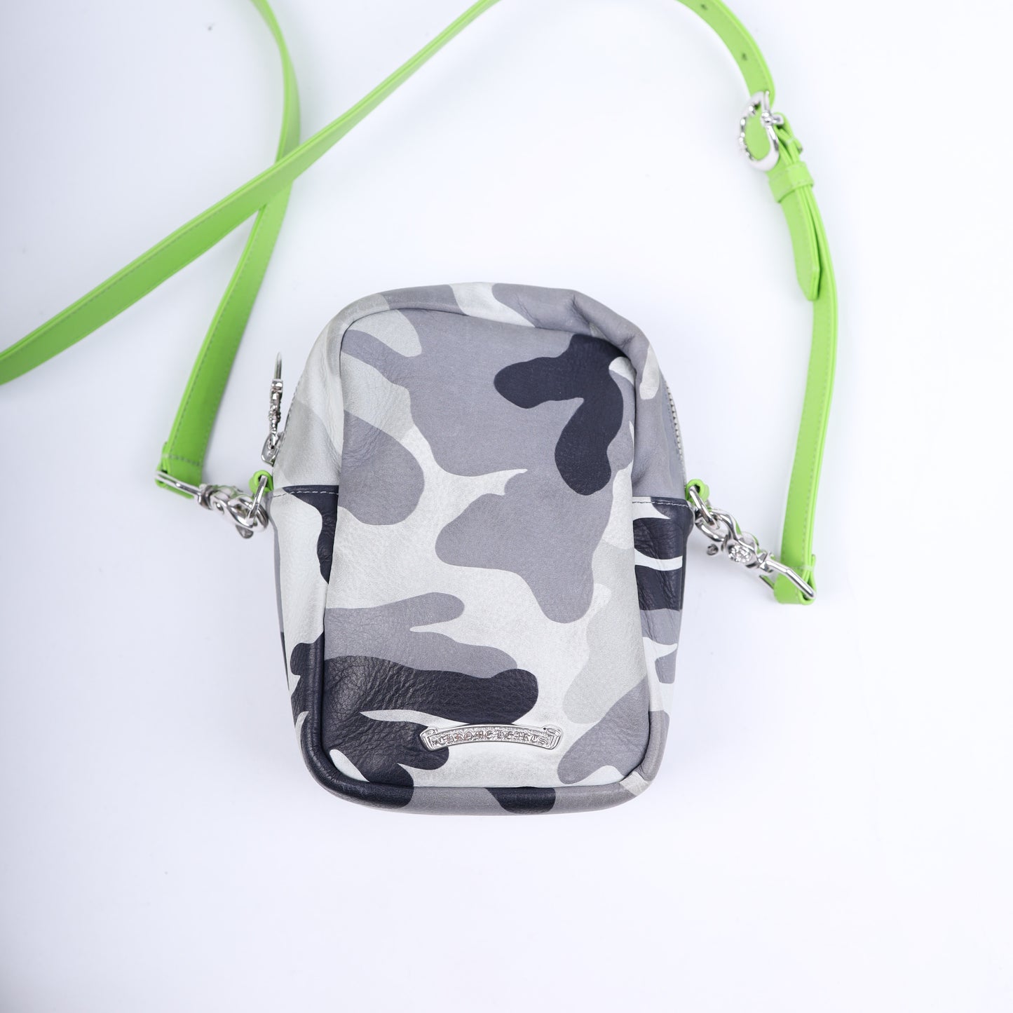 Chrome Hearts SNOW CAMO Green Cross Taka Bag