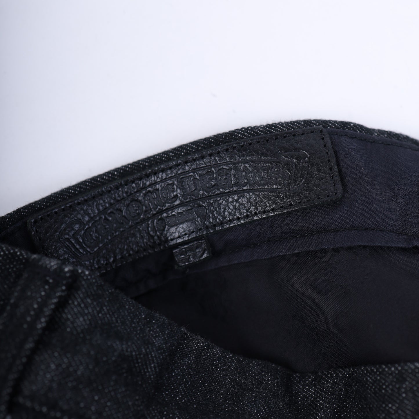 CHROME HEARTS STAR PATCH DENIM JEANS 38