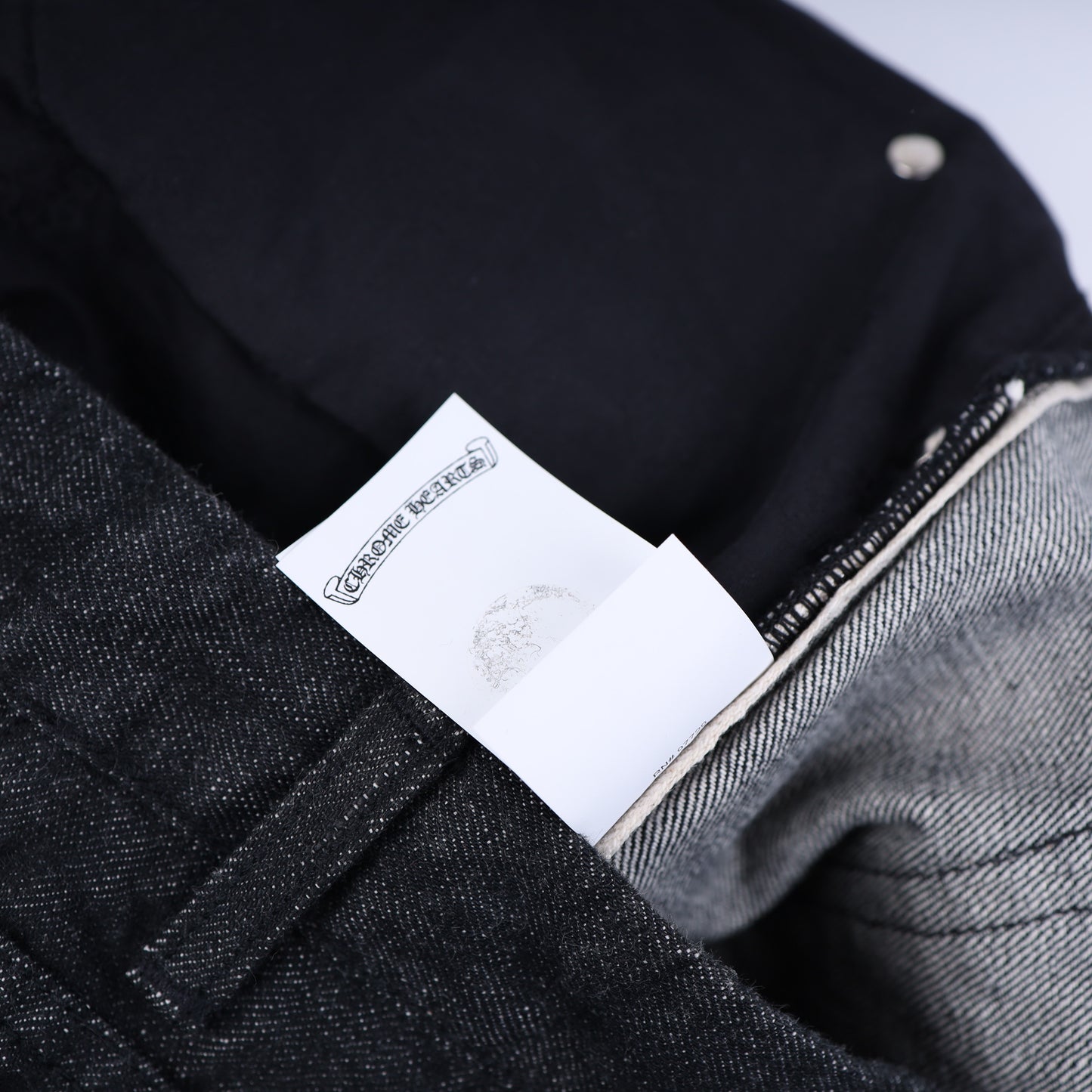 CHROME HEARTS STAR PATCH DENIM JEANS 38
