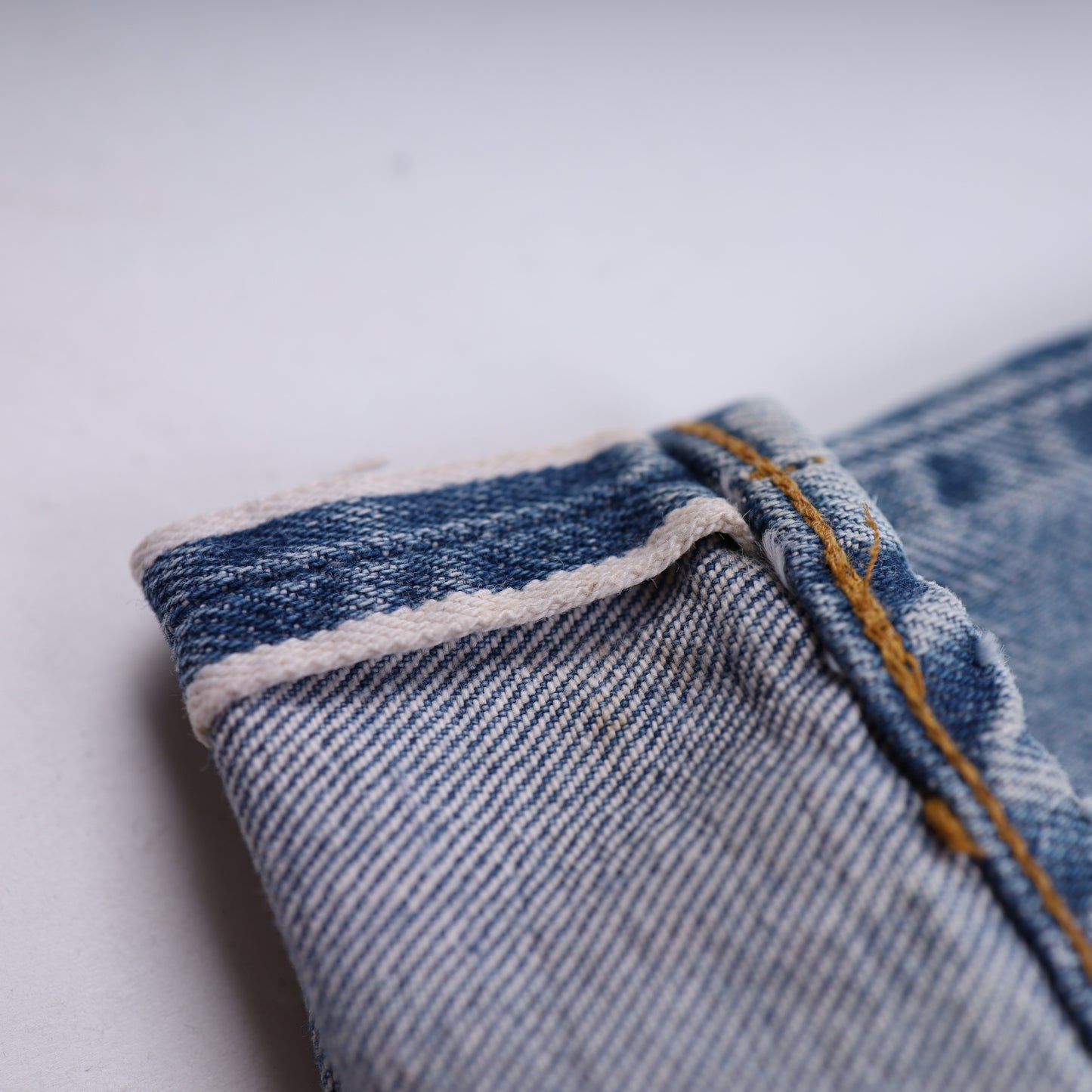 BLACK CROSS PATCH 501 LEVI'S DENIM