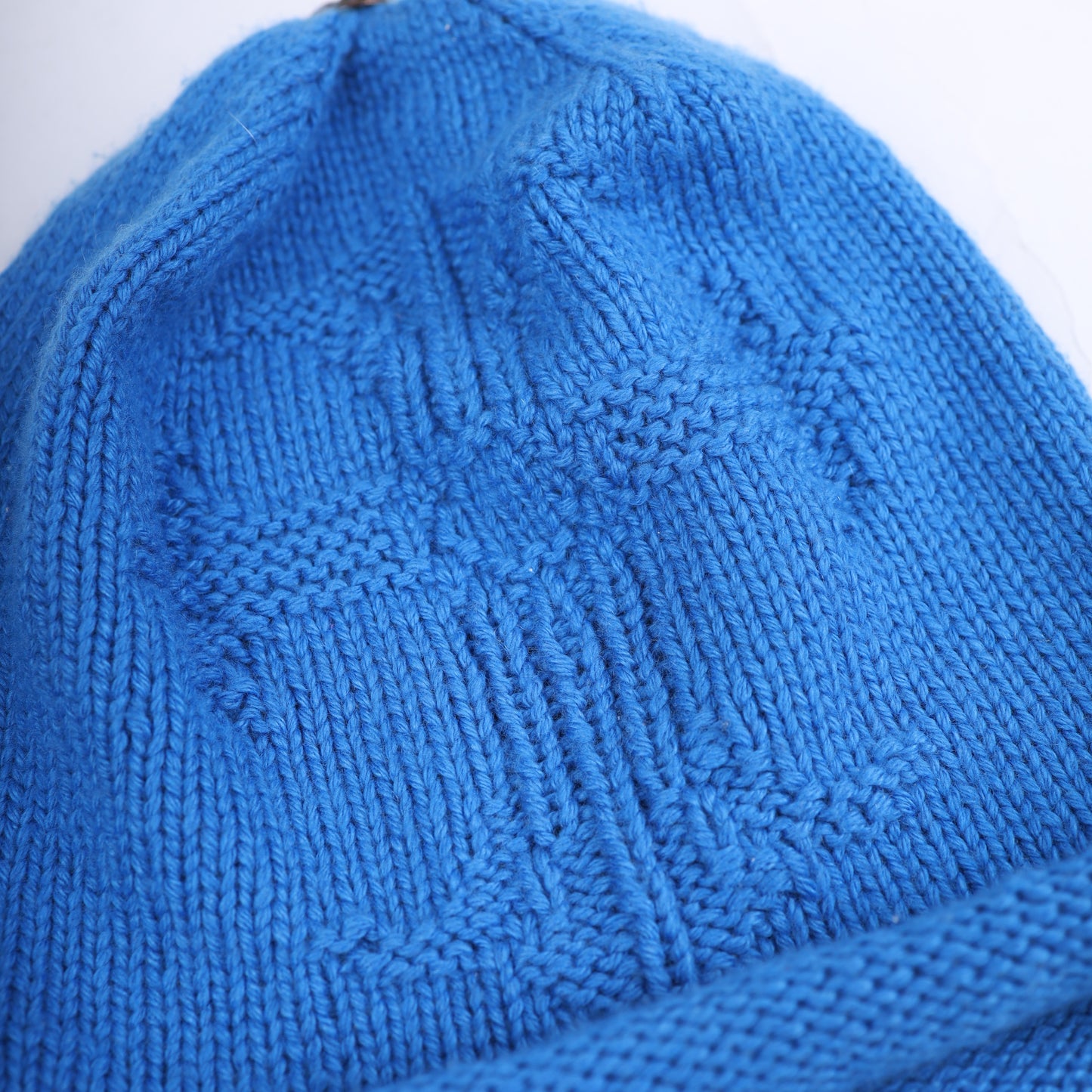 BLUE CROSS KNIT BEANIE