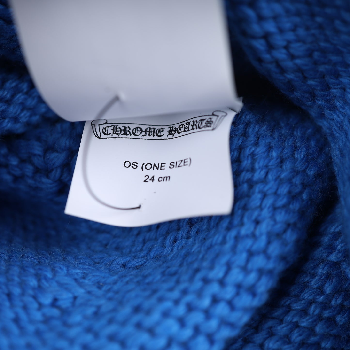BLUE CROSS KNIT BEANIE