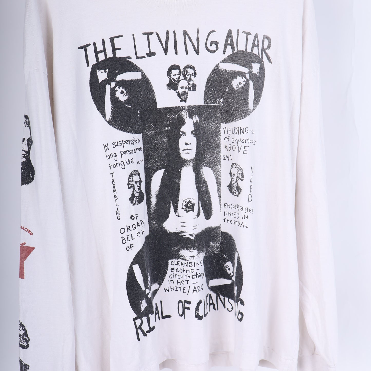 ERD WHITE 'LIVING ALTAR' LONGSLEEVE