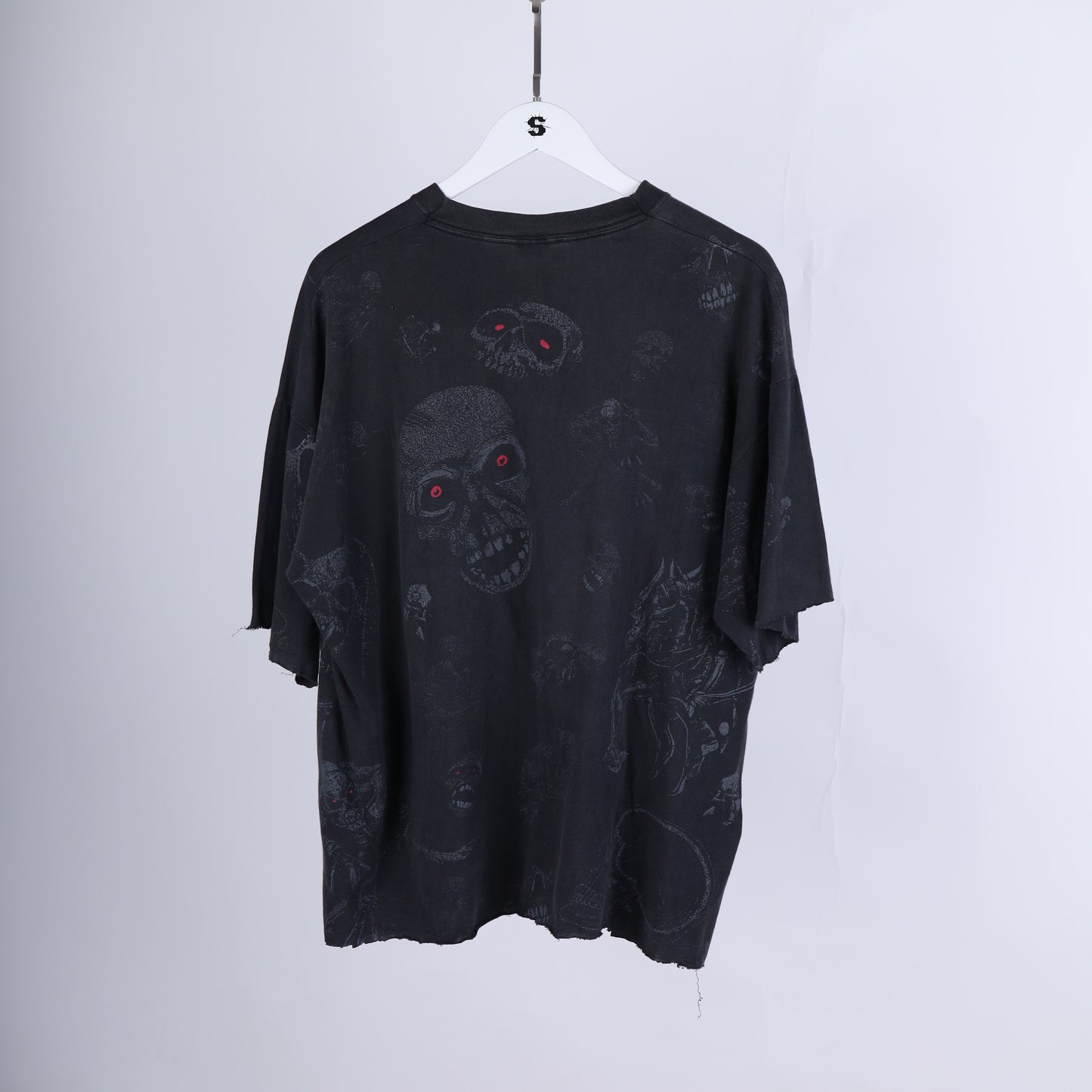 VINTAGE LIVE FAST DIE YOUNG SKULL T-SHIRT