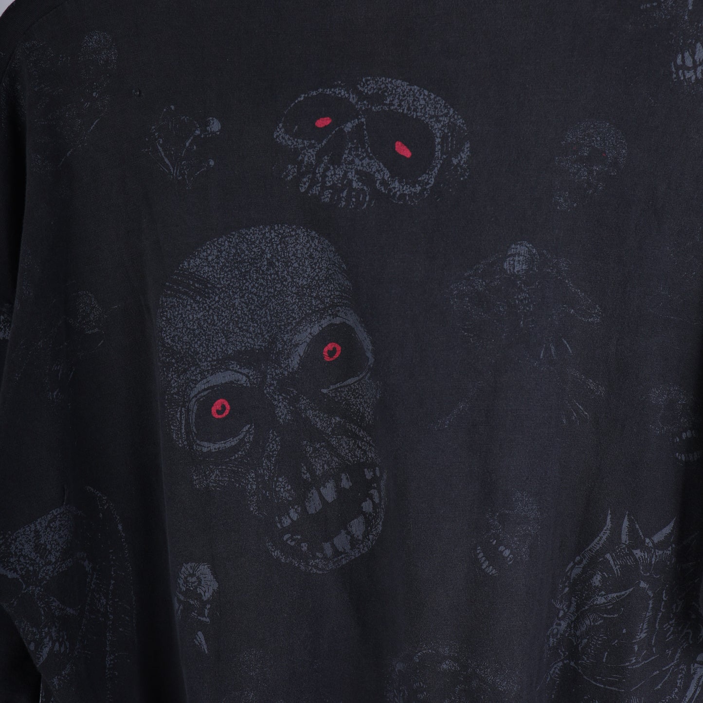 VINTAGE LIVE FAST DIE YOUNG SKULL T-SHIRT
