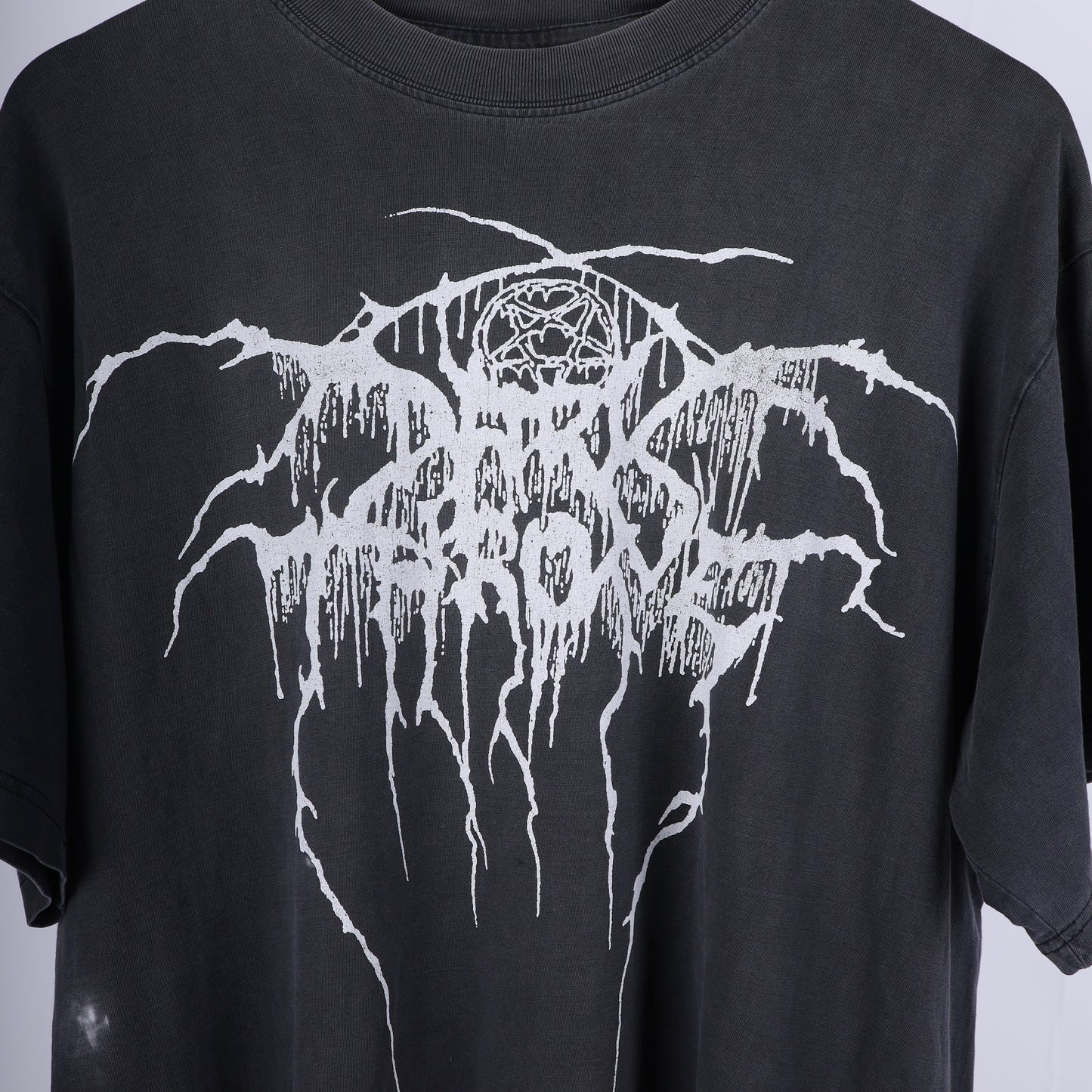 VINTAGE BAPHOMET DARK THRONE FADED T-SHIRT