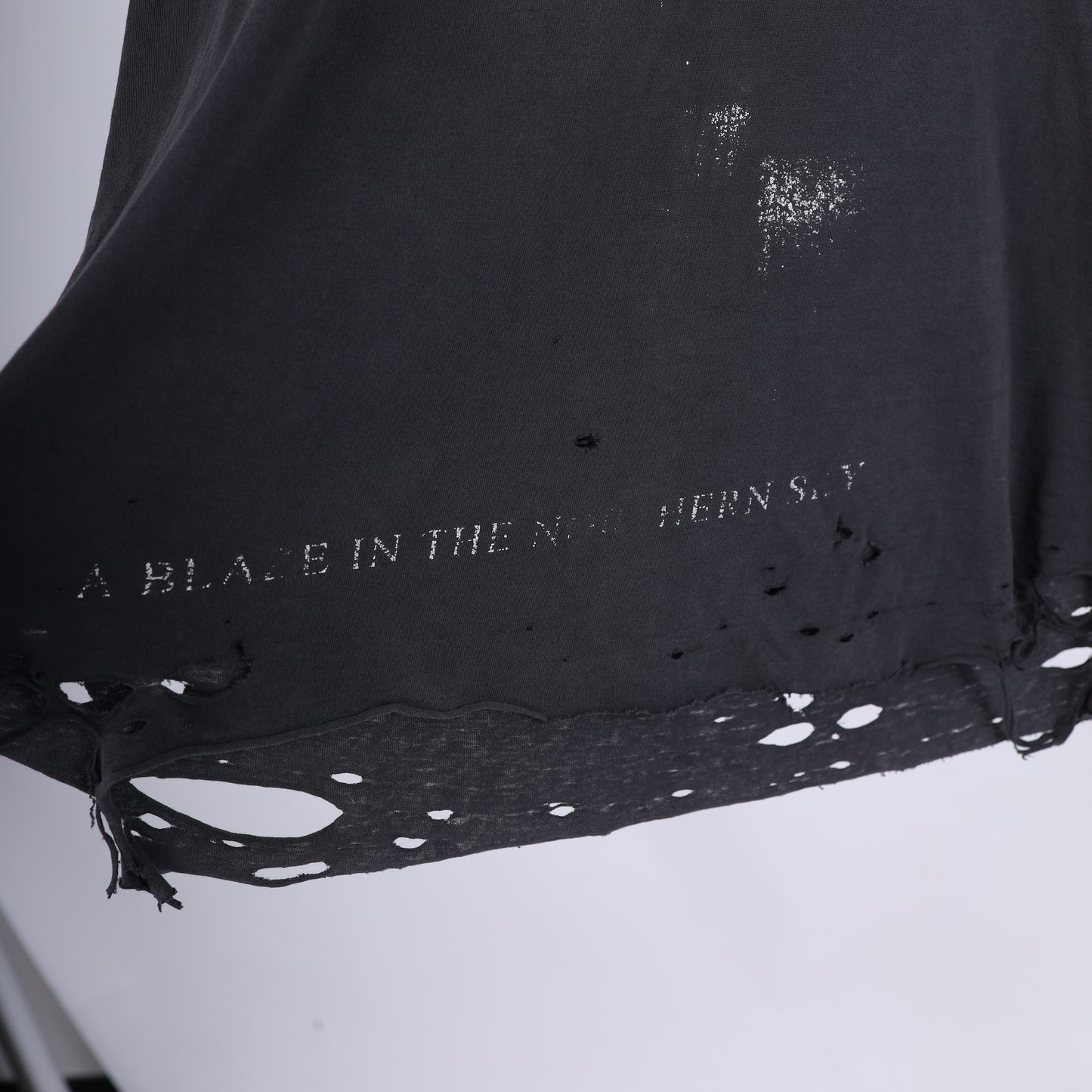 VINTAGE THRASHED FADED 'A BLAZE IN THE NORTHERN SKY' DARK THRONE T-SHIRT