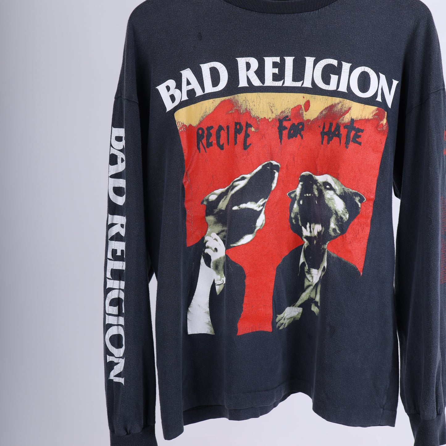 VINTAGE BAD RELIGION RECIPE FOR HATE 1993 TOUR LONGSLEEVE