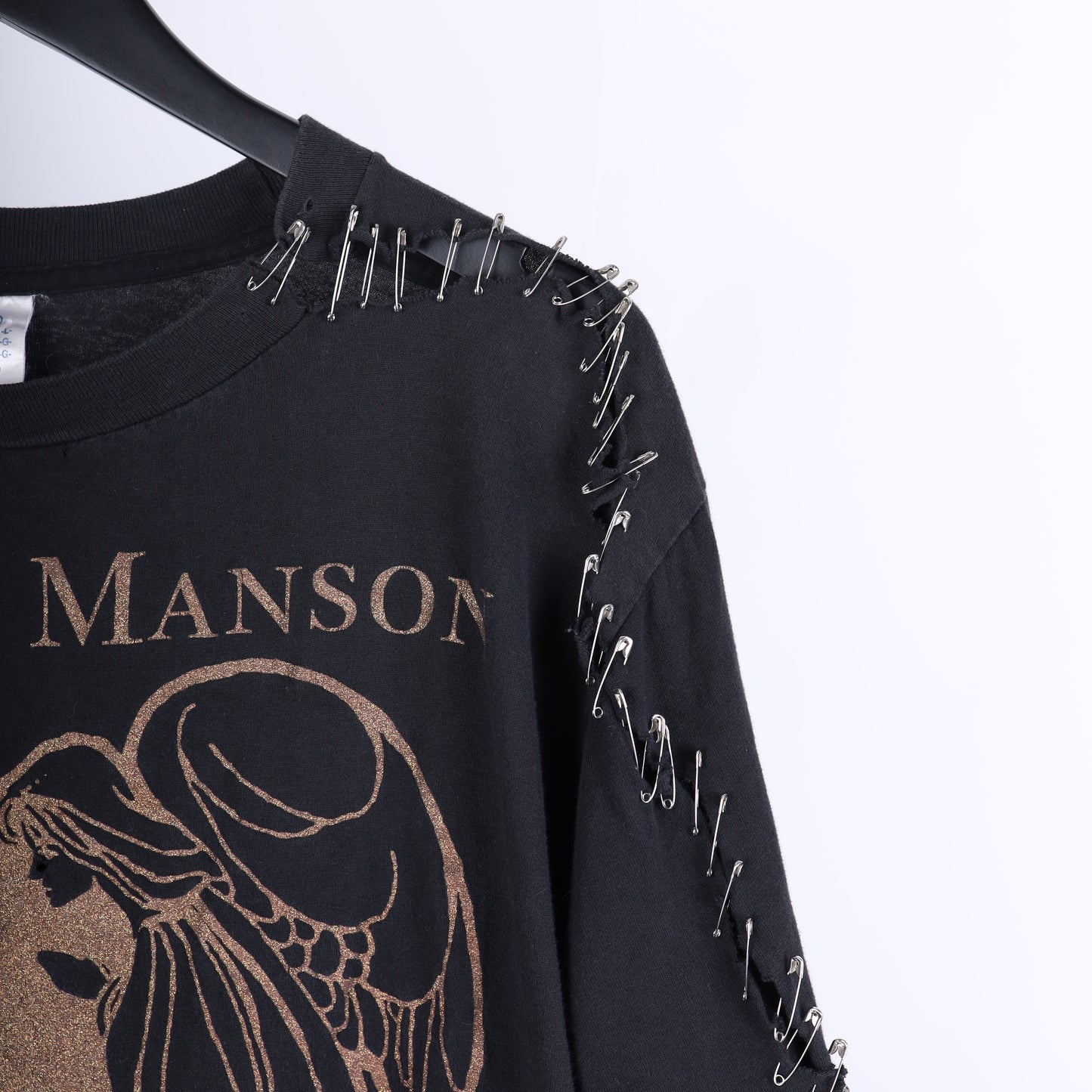 VINTAGE MARILYN MANSON ANTICHRIST SUPERSTAR THRASHED T-SHIRT