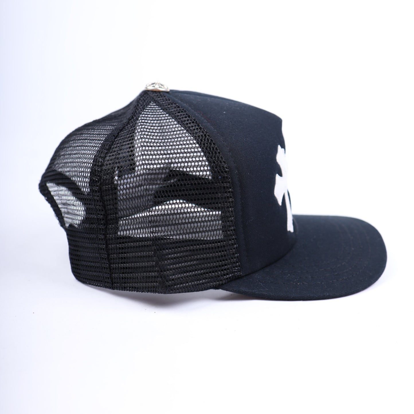 BLACK CEMETERY TRIPLE CROSS HAT