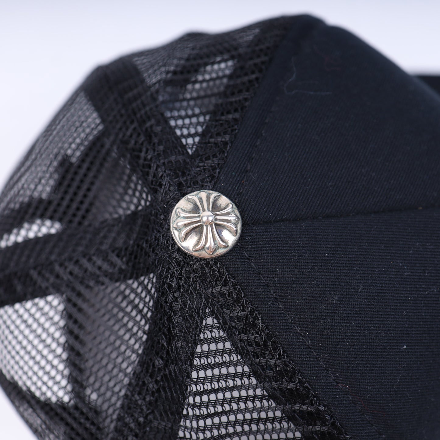 BLACK CEMETERY TRIPLE CROSS HAT