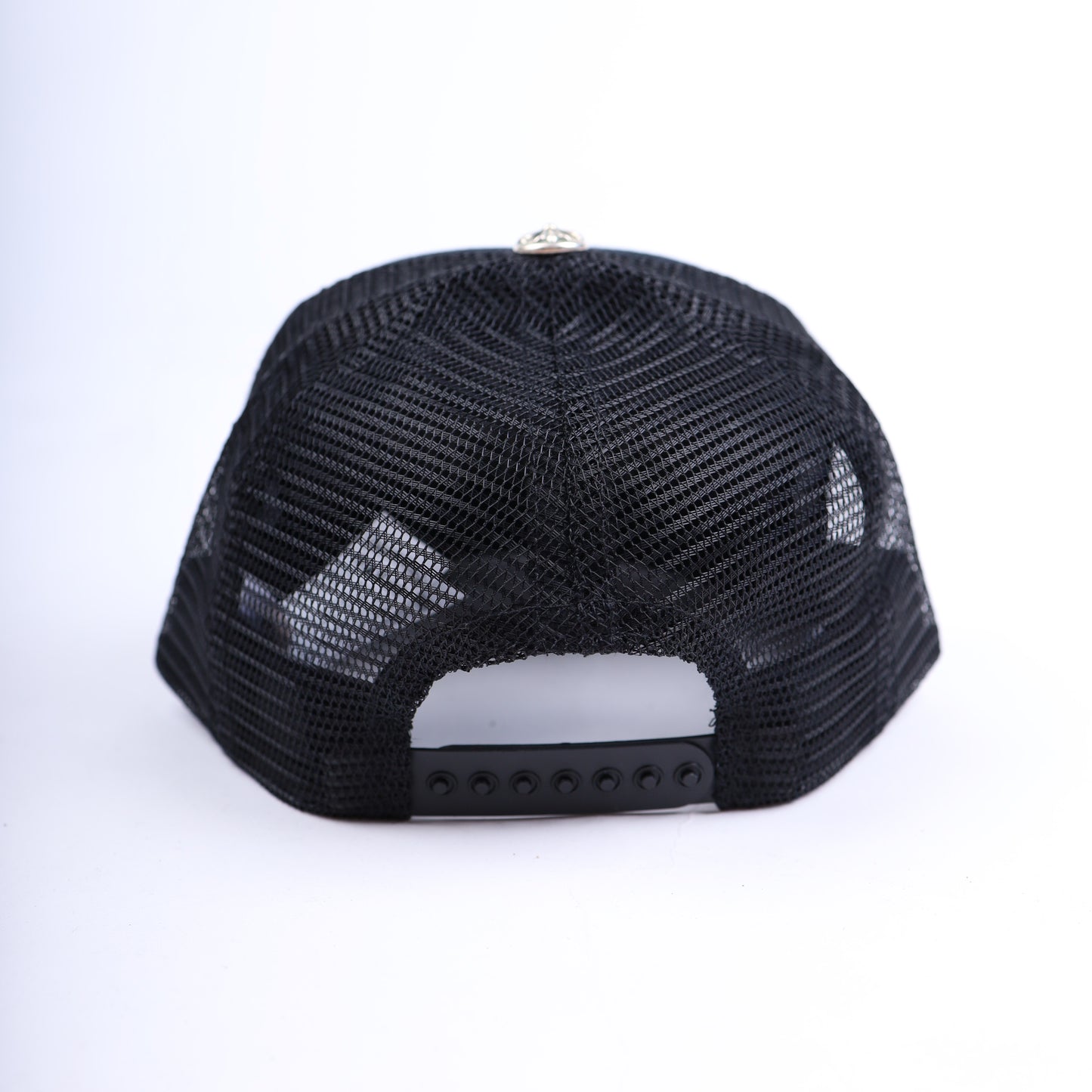 BLACK CEMETERY TRIPLE CROSS HAT