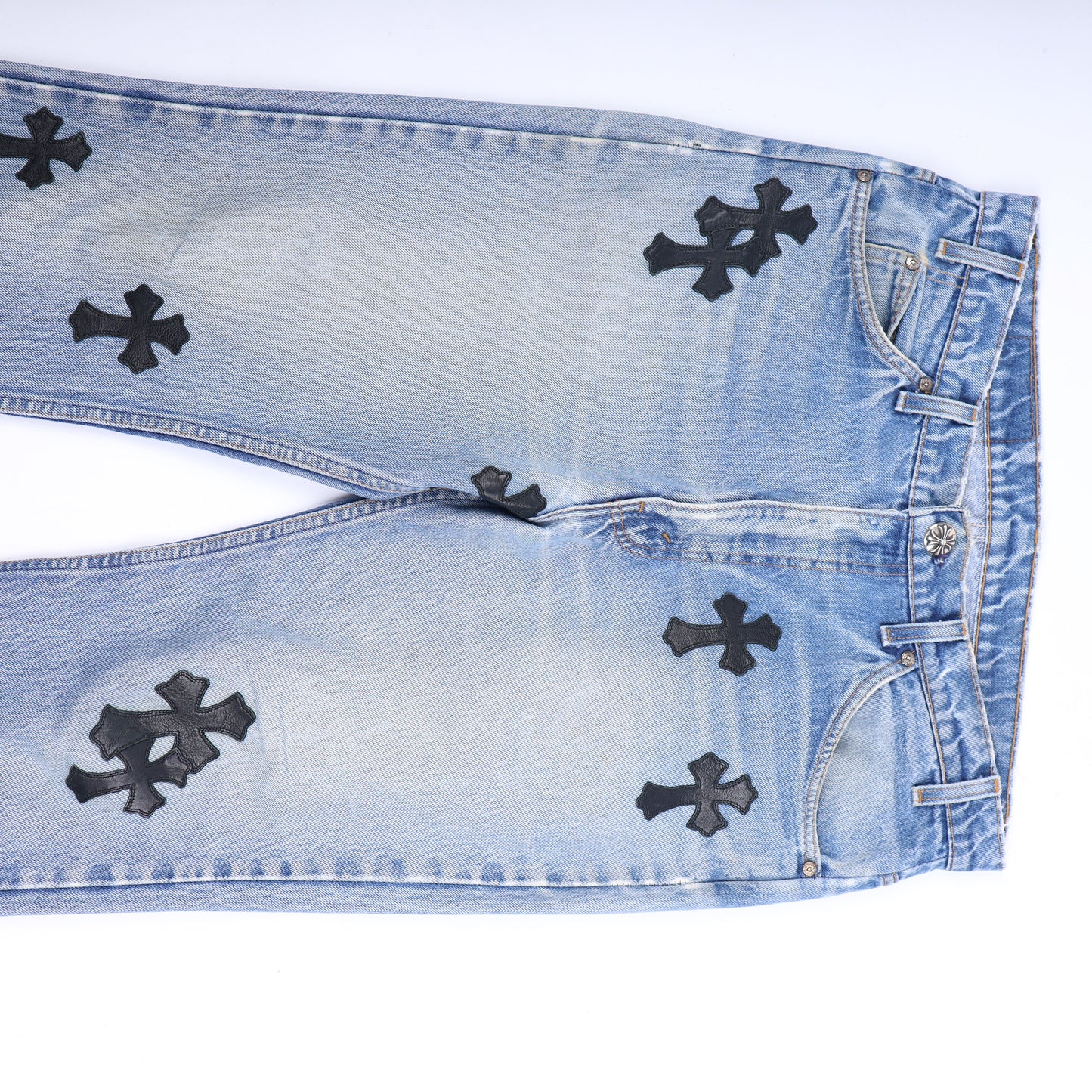 LIGHT WASH CROSS PATCH LEVI'S DENIM