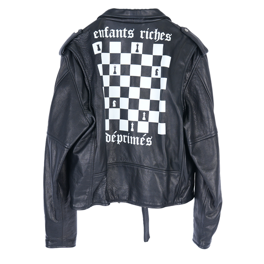 ERD CHESS BOARD SEOUL LEATHER JACKET EXCLUSIVE 1 OF 10