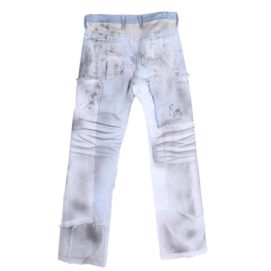 ANT/ANTI WHITE THRASHED DENIM