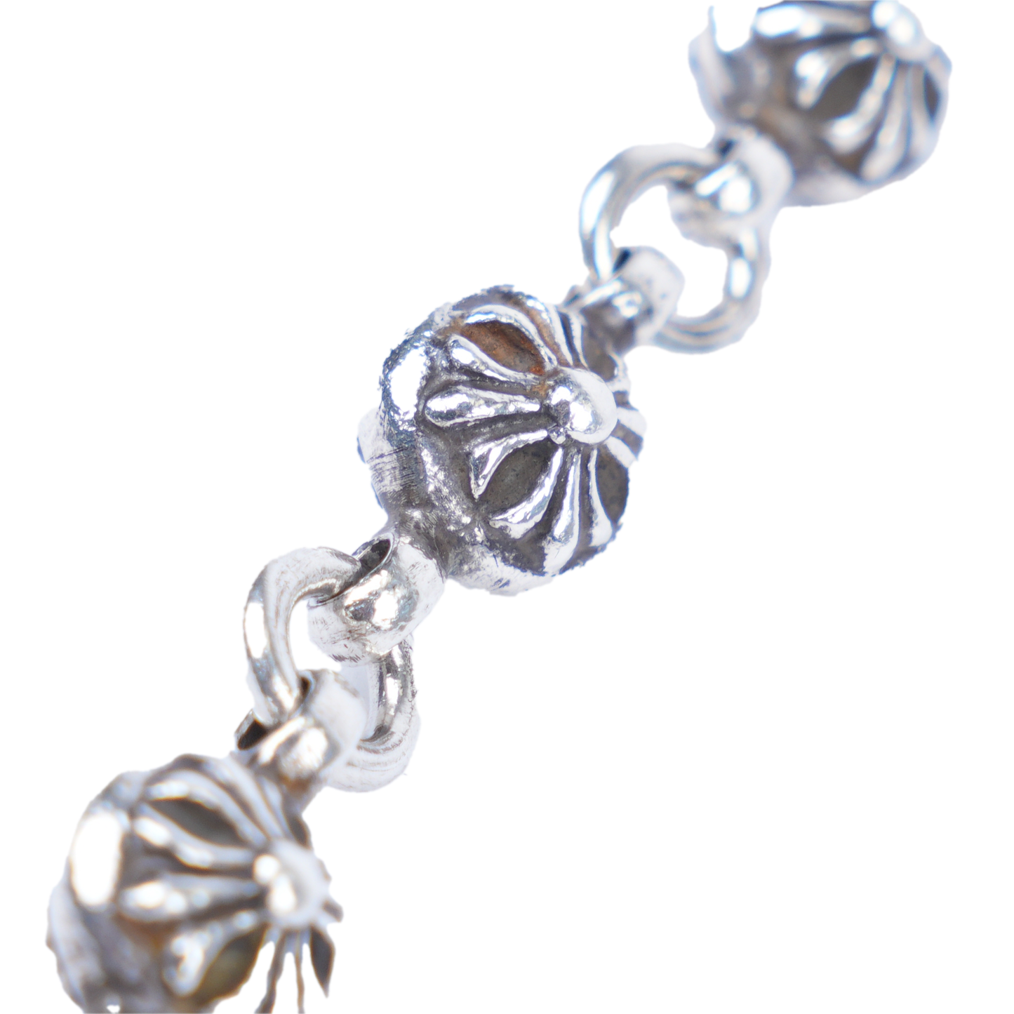 CHROME HEARTS DOUBLE LOBSTER BALL WALLET CHAIN