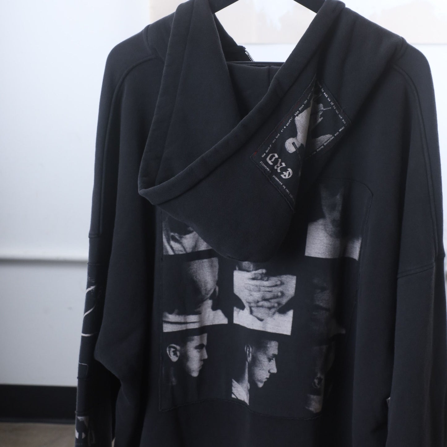 ENFANTS RICHES DEPRIMES ASPHYXIATION ASSEMBLAGE HOODIE XL