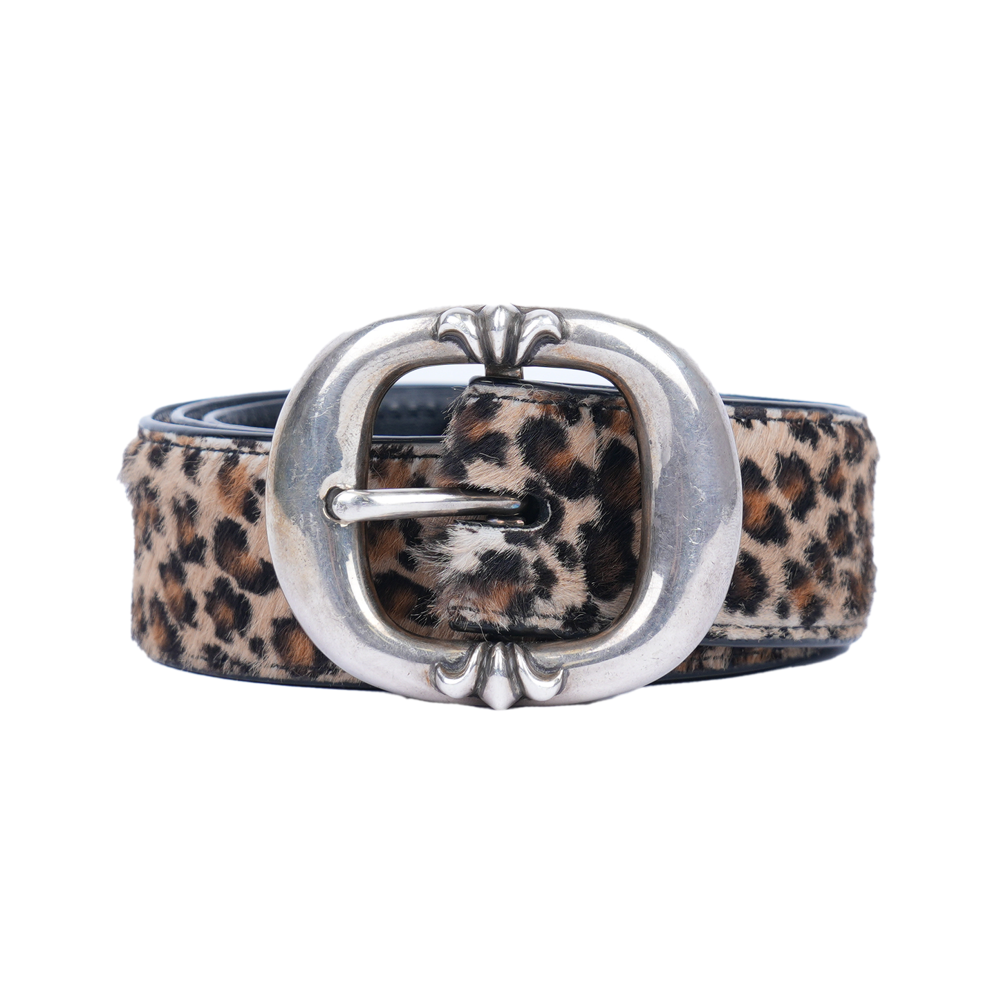 CHROME HEARTS LEOPARD BELT