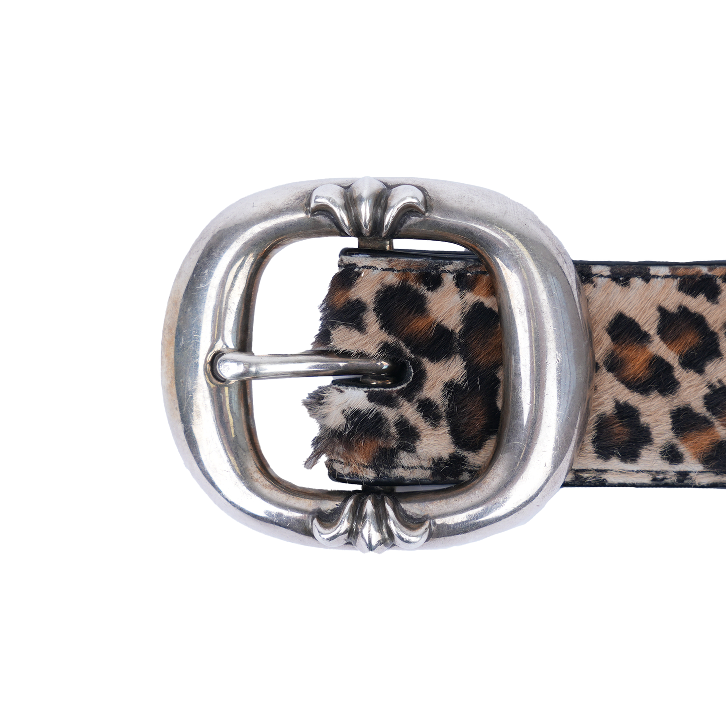 CHROME HEARTS LEOPARD BELT
