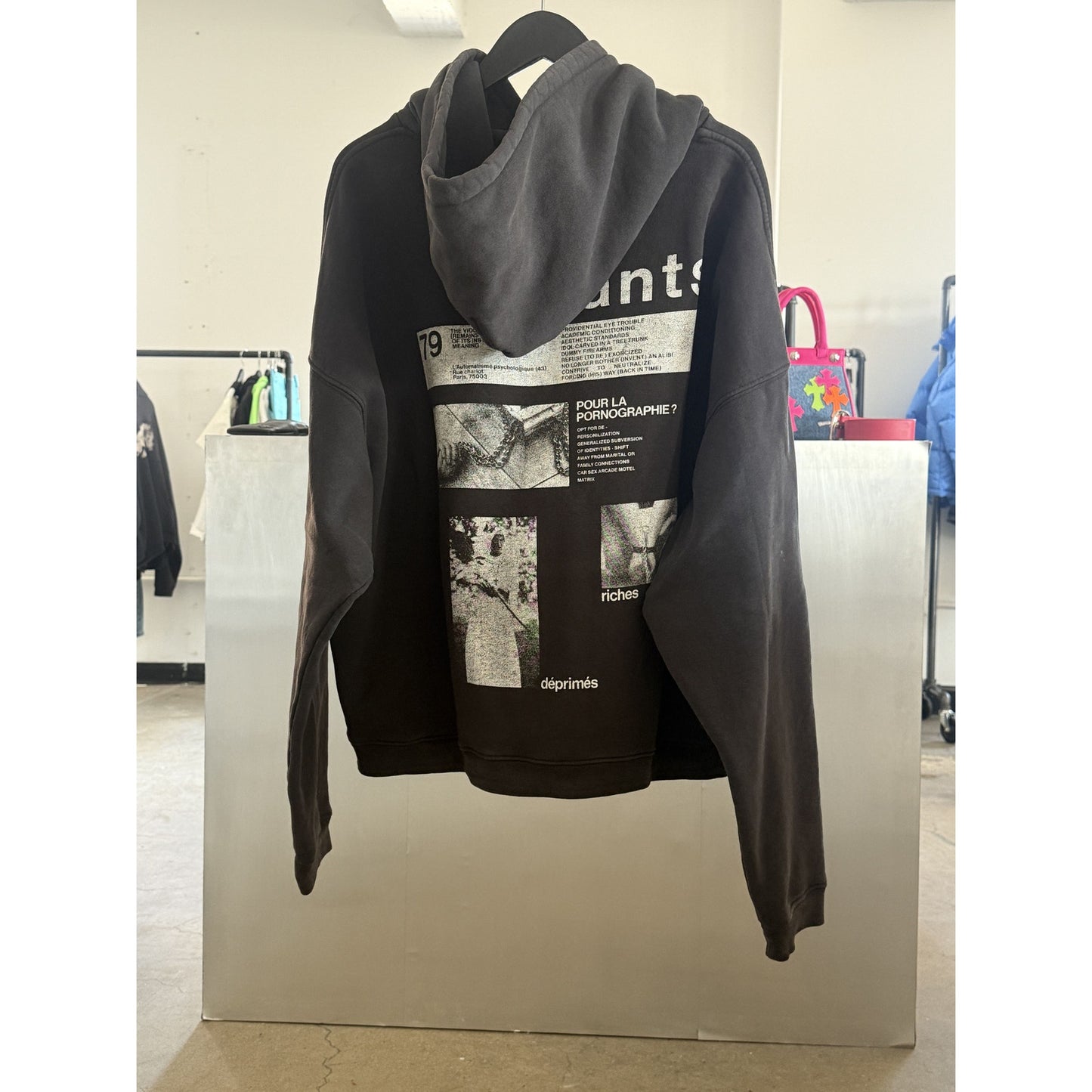 Enfants Riches Deprimes Por La Ponographie Hoodie