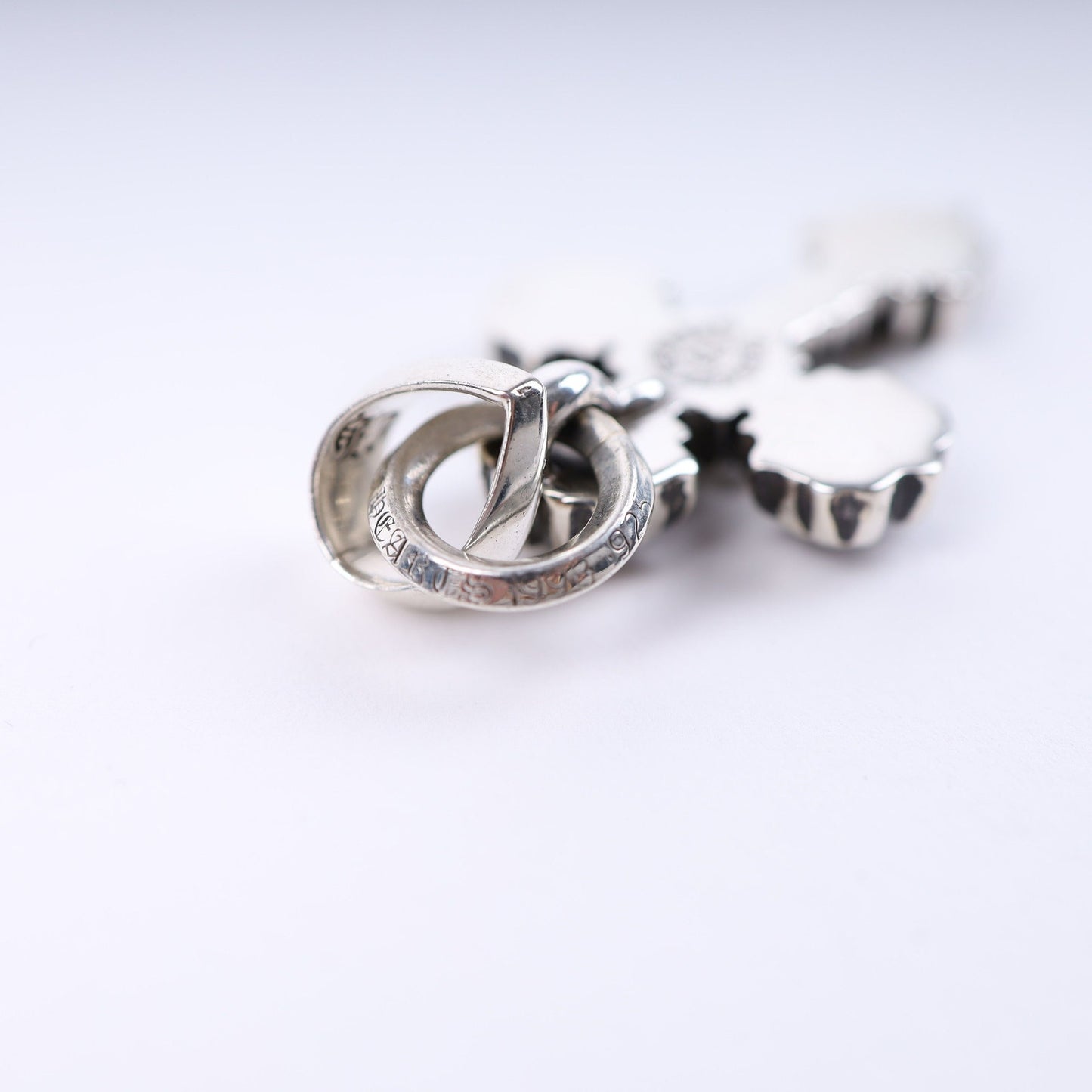 CHROME HEARTS SILVER FILIGREE MEDIUM PENDANT