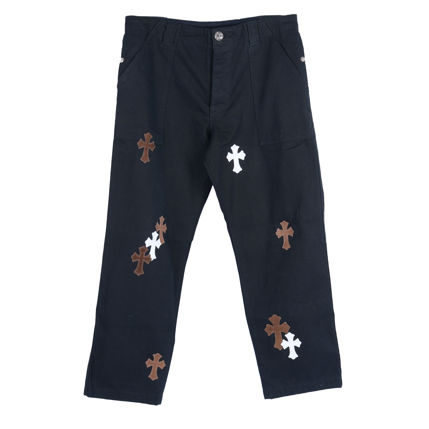 CHROME HEARTS BLACK CARPENTER PATCHES