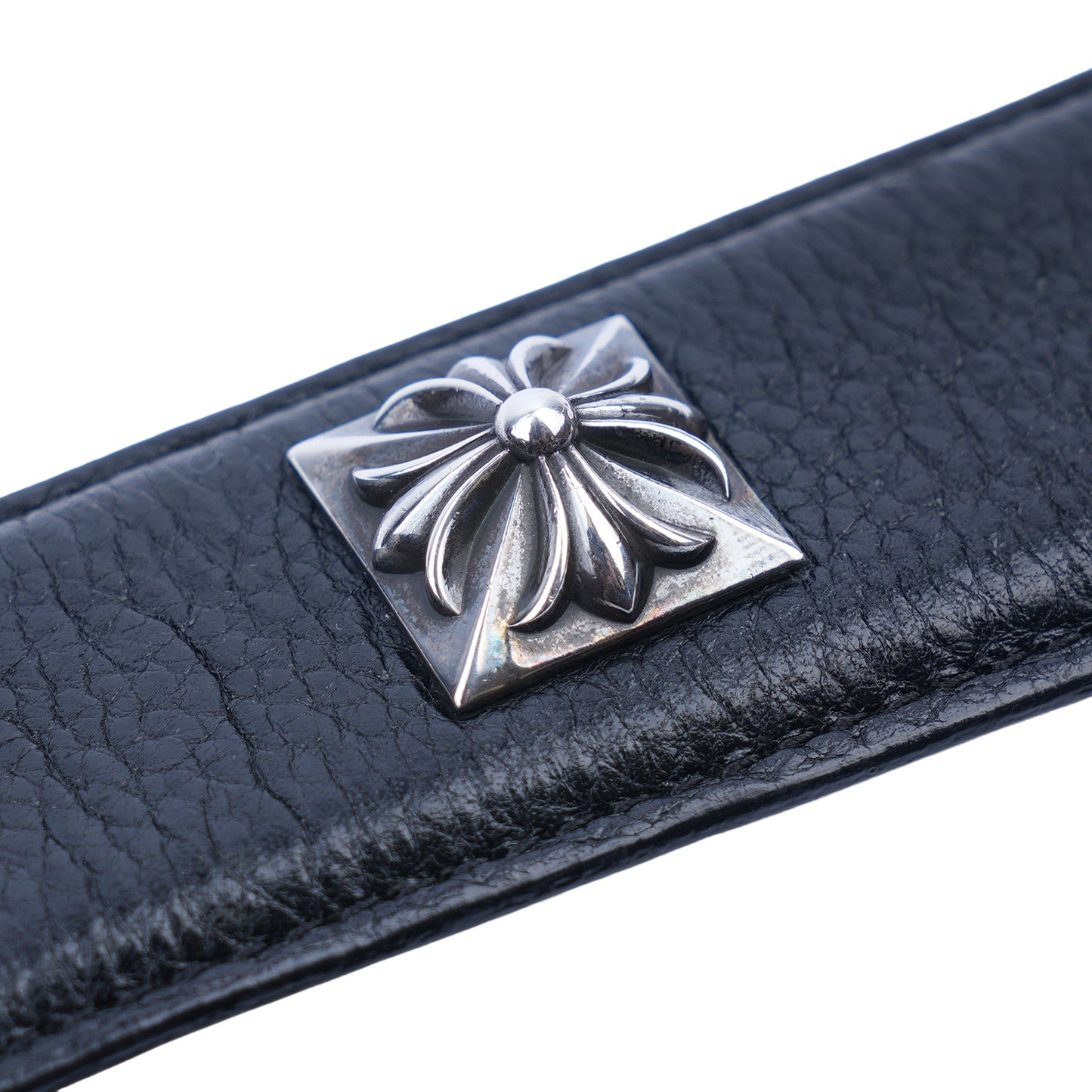 CHROME HEARTS OVAL PYRAMID STUD BELT