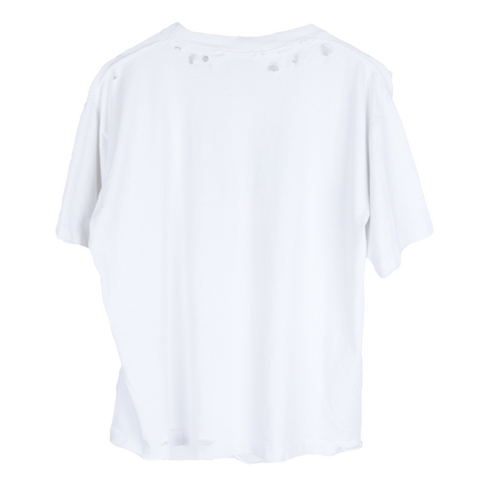 VINTAGE WHITE HEDONISM THRASHED T-SHIRT