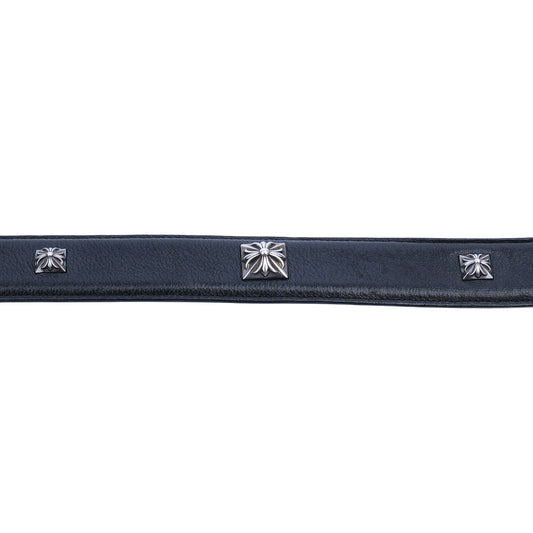 CHROME HEARTS OVAL PYRAMID STUD BELT