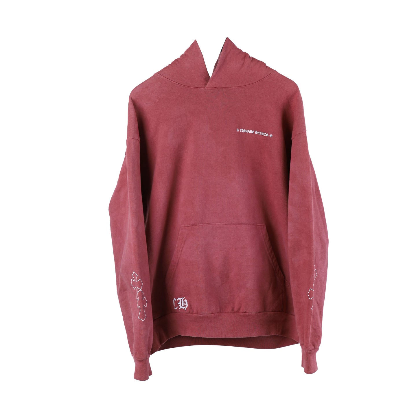 Chrome Hearts Red CLB Friends and Family Exclusive Hoodie