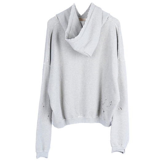 ERD Grey logo hoodie